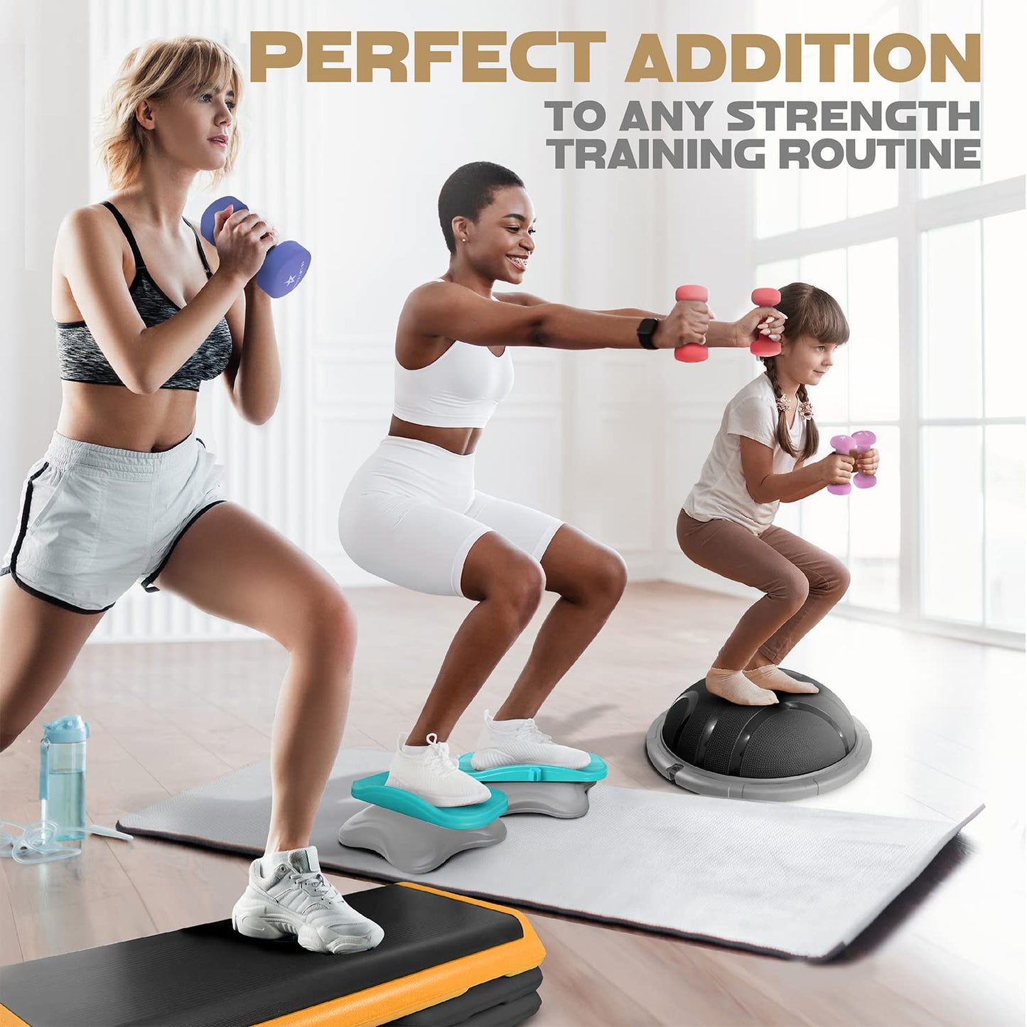 Yes4All Dumbbell Neoprene, poids et haltere, Weight Set, Hand Weights for Women, Dumbbells Pair, Free Weights (C. Gray - 7lbs) 🍁 All In One Marketplace Canada