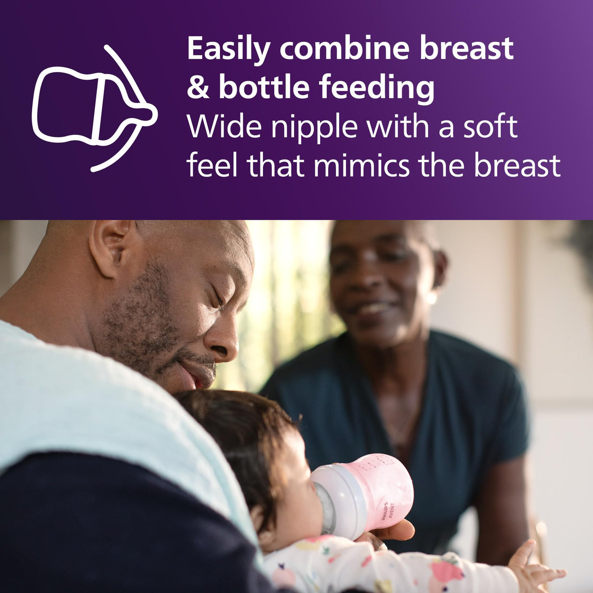Philips Avent Natural Baby Bottles, Medium Flow, 9 oz, BPA-Free, 3-Pack 🍁 All In One Marketplace Canada