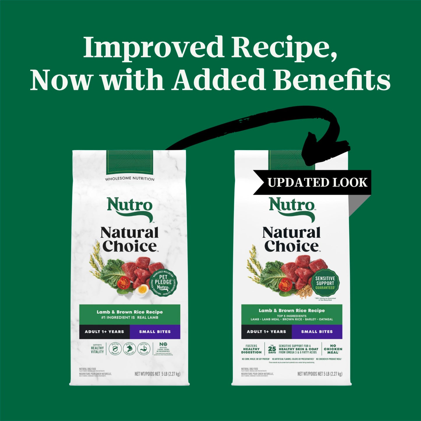 Nutro Natural Choice Adult Dry Dog Food, Lamb Flavour, 2.27kg 🍁 All In One Marketplace Canada