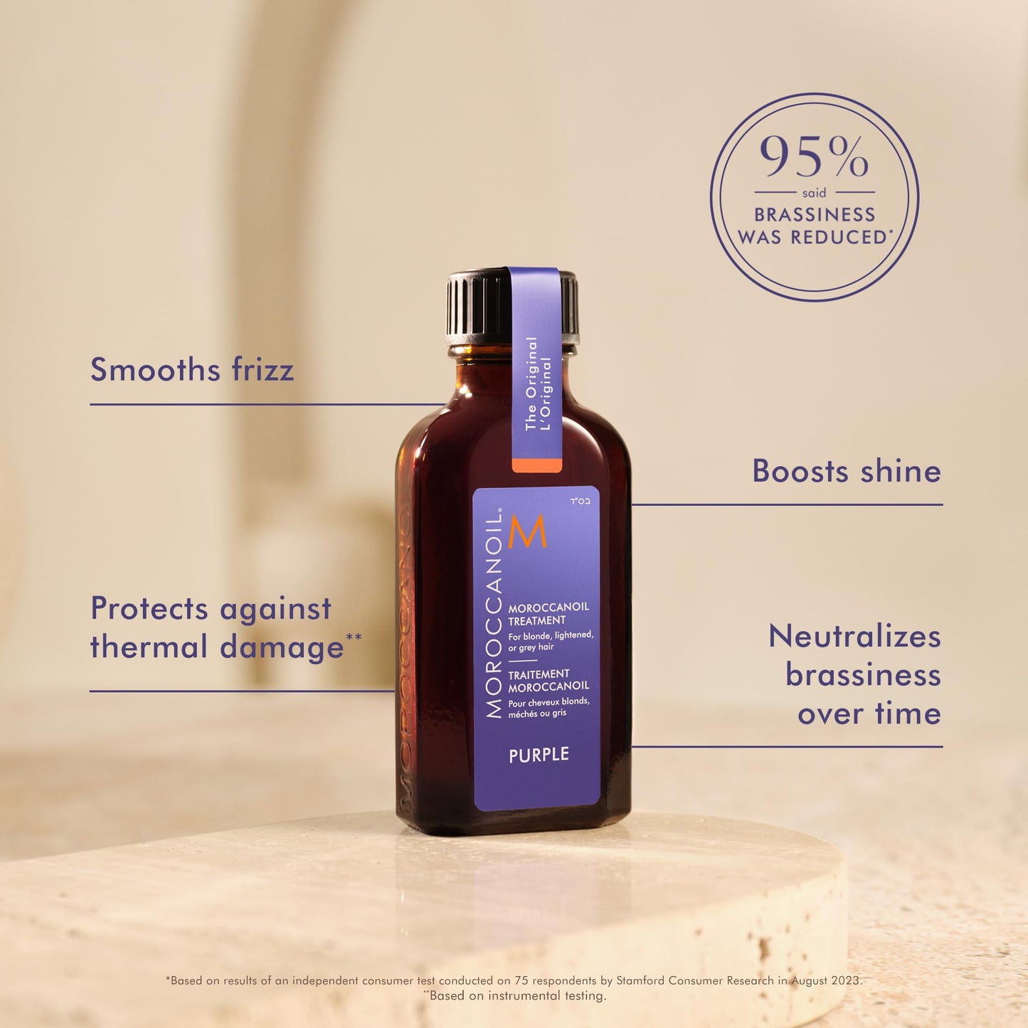 Moroccanoil Treatment Purple Hair Oil for Blonde Hair, 1.7 Fl. Oz. 🍁 All In One Marketplace Canada