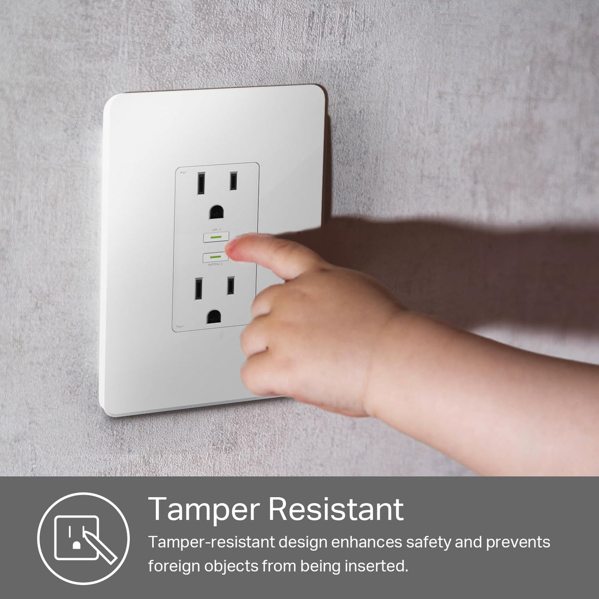 Kasa Smart In-Wall WiFi Outlet by TP-Link (KP200) - Neutral Wire and 2.4GHz Wi-Fi Connection Required, Works with Alexa, Echo and Google Home, No Hub Required, Remote Control, UL Certified White 🍁 All In One Marketplace Canada