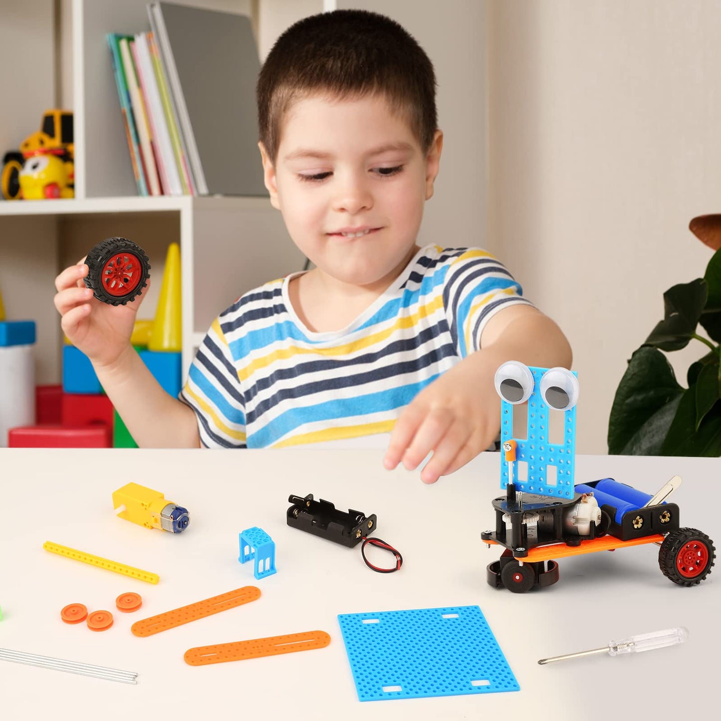 STEM Toys Science Kit for Kids 6-8 8-10 10-12, Crafts for Boys Girls Gifts 9-12 Years Old, STEM Building Robot Car Toys for Birthday Gift Ideas Age 8 9 10 11 12 🍁 All In One Marketplace Canada