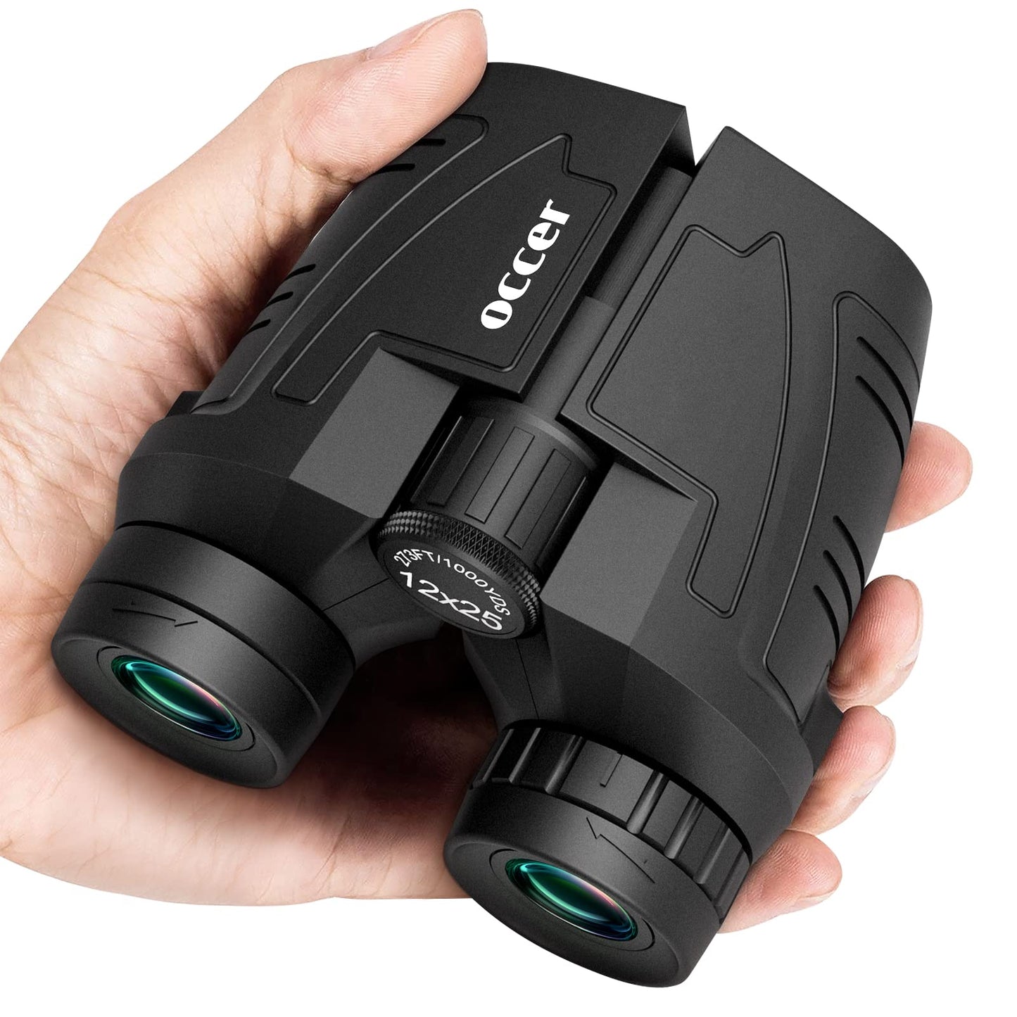 Occer 12x25 Compact Binoculars for Adults Kids, Small Binoculars with Large Clear Low Light Vision,High Power Lightweight Binocular Easy Focus for Hunting, Bird Watching, Travel, Hiking,Gift for Men 🍁 All In One Marketplace Canada
