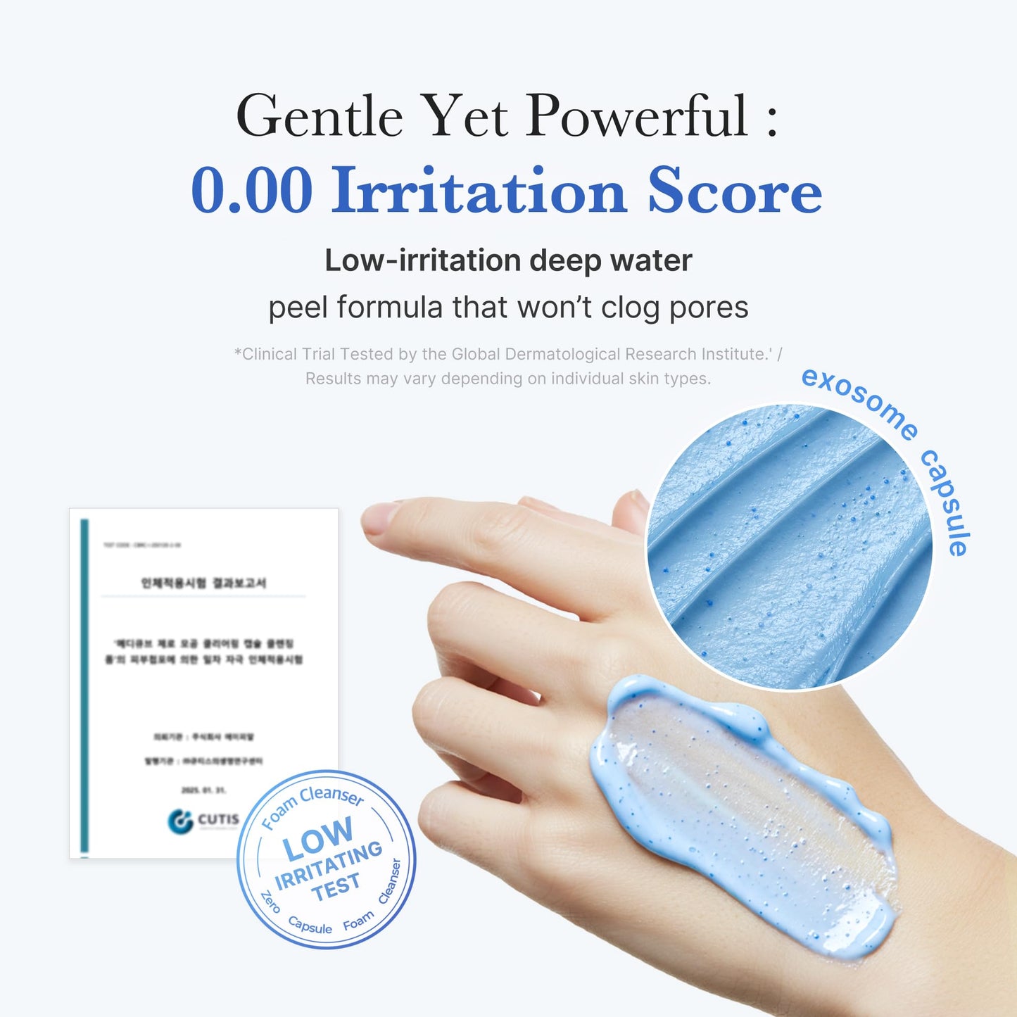 medicube Zero Pore Clear Blue Capsule Facial Deep Cleanser for Skin Texture, Blackhead & Pore Care | AHA, BHA & PHA for Double Cleansing, Daily Gentle Face Wash, Korean Skincare | 120g / 4.23 oz 🍁 All In One Marketplace Canada