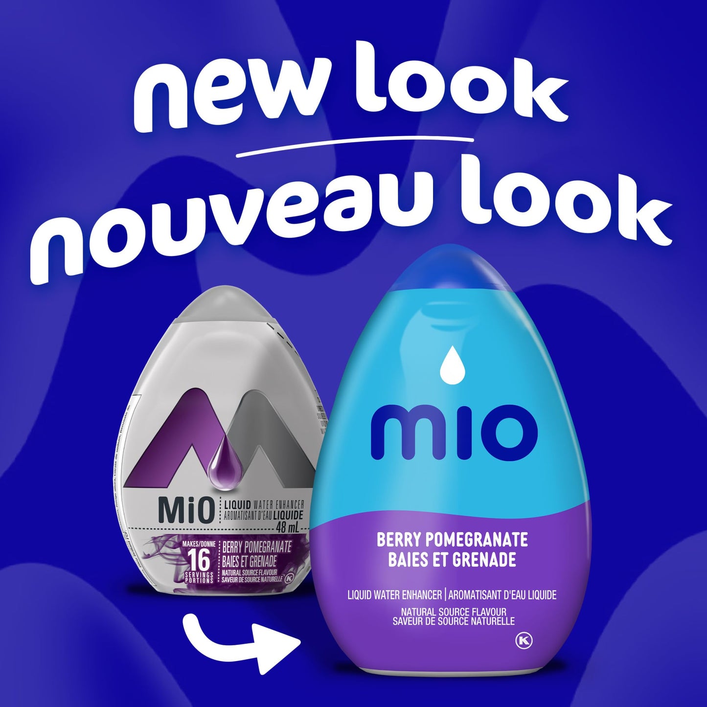 mio Berry Pomegranate Liquid Water Enhancer, 48 mL Bottle (Pack of 12) 🍁 All In One Marketplace Canada