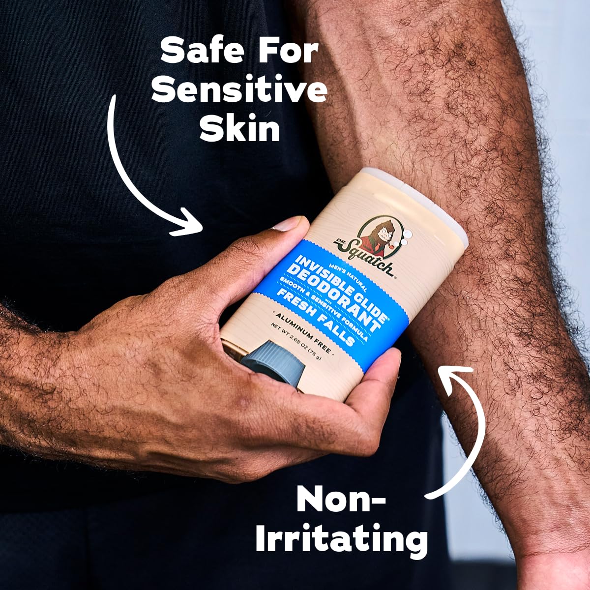 Dr. Squatch Invisible Glide Natural Deodorant – Smooth Glide with No Stains – Aluminum Free & Dermatologist-Tested Formula Suits Sensitive Skin – Fresh Falls + Wood Barrel Bourbon – 2.65oz (2-Pack) 🍁 All In One Marketplace Canada