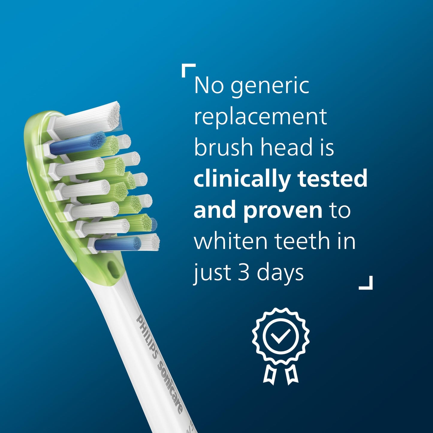 Philips Sonicare W3 Whitening Brush Heads, 2-Pack, 6 Month Supply, White 🍁 All In One Marketplace Canada