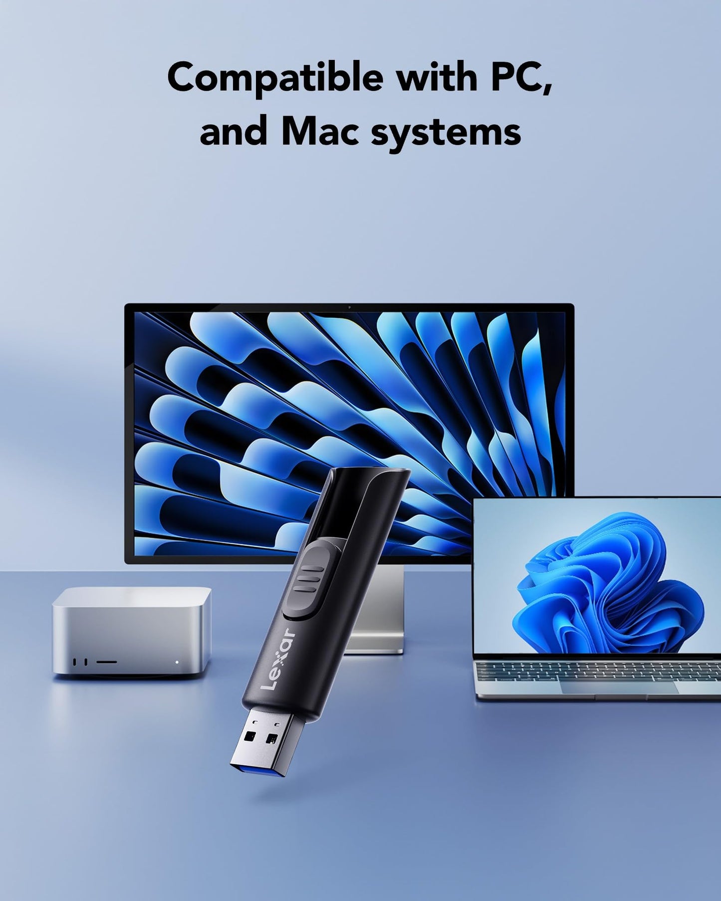 Lexar 64GB 3-Pack Flash Drive A30E USB 3.2 Gen 1, USB Drive up to 100MB/s, Storage Expansion and Backup for PC and Mac Systems 🍁 All In One Marketplace Canada