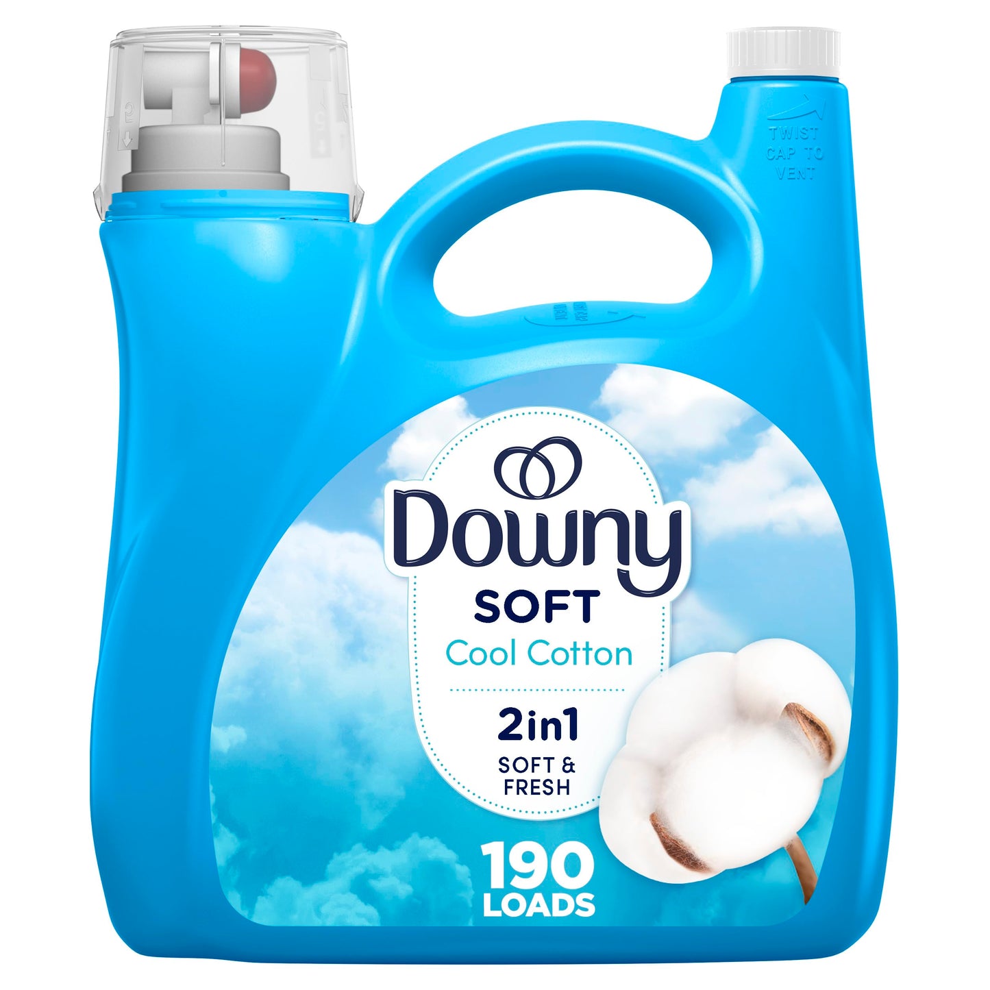 Downy Ultra Laundry Liquid Fabric Softener (Fabric Conditioner), Cool Cotton, 4.16L, 190 Loads 🍁 All In One Marketplace Canada