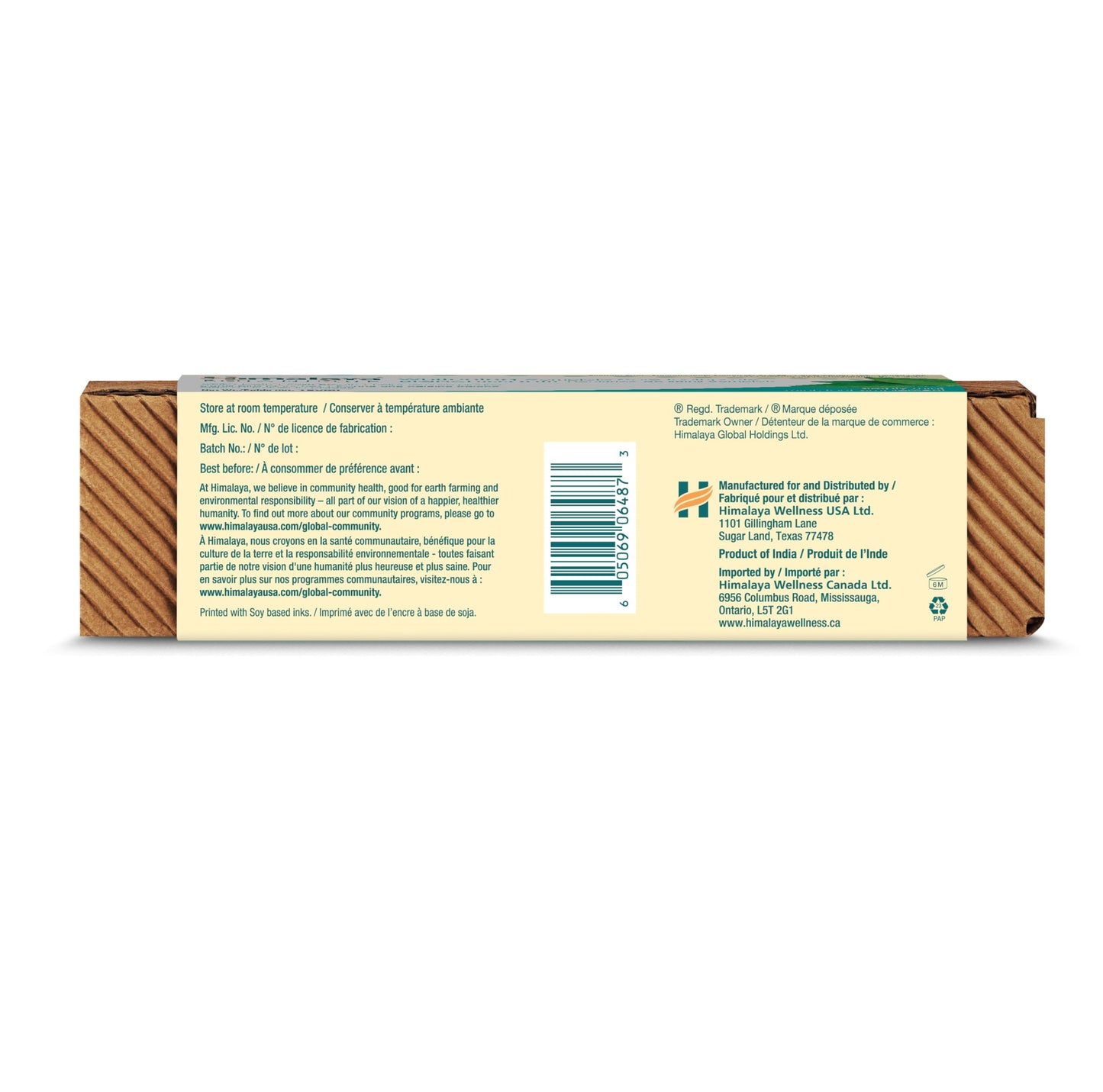 Himalaya Botanique Complete Care Whitening Toothpaste, Simply Mint, Natural, Fluoride-Free, SLS Free, Carrageenan Free & Gluten Free, Vegan, 150 g (5.29 oz), 4 Pack 🍁 All In One Marketplace Canada