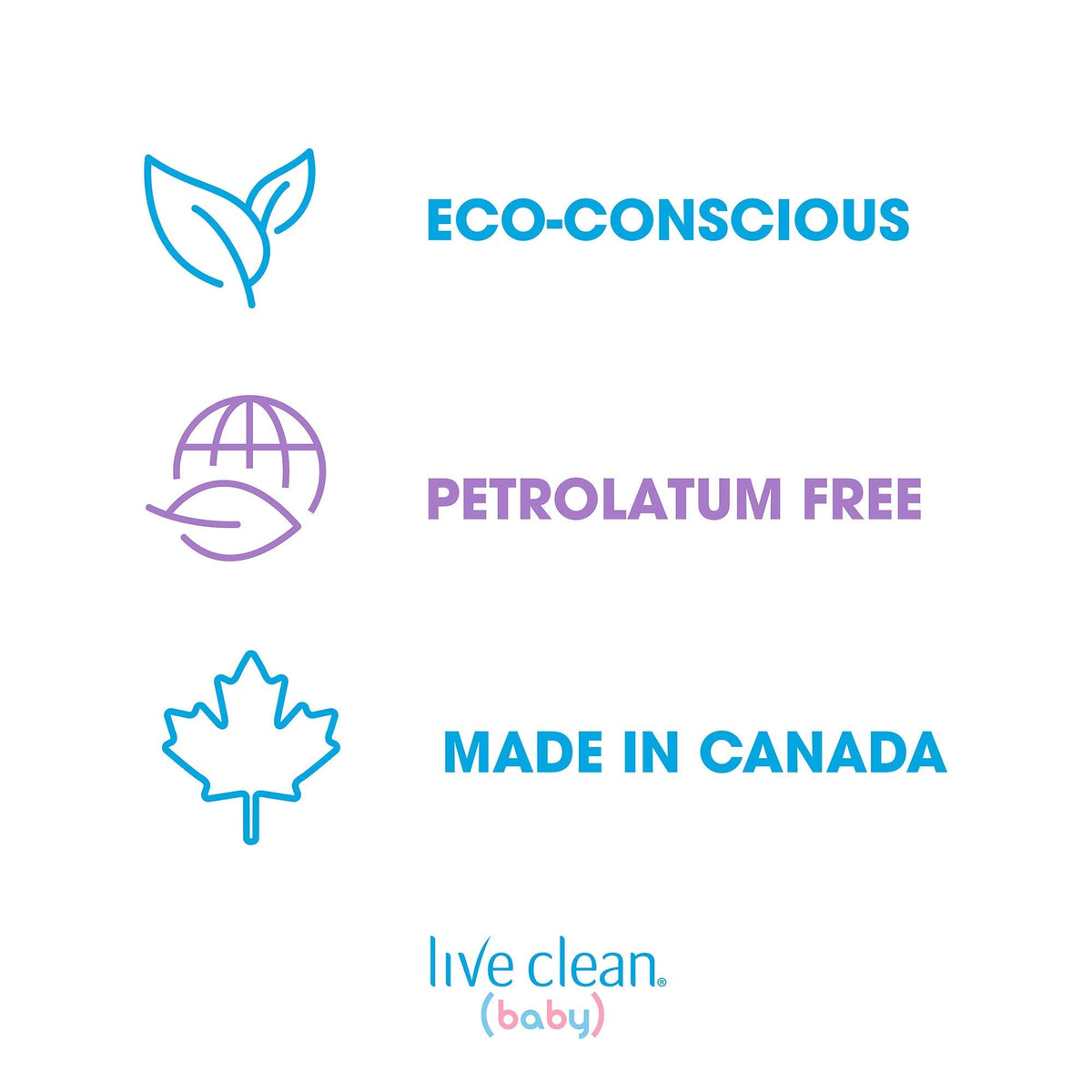 Live Clean Baby Tearless Baby Wash, Soothing Oatmeal Relief, White, 750 ml (Pack of 1) 🍁 All In One Marketplace Canada