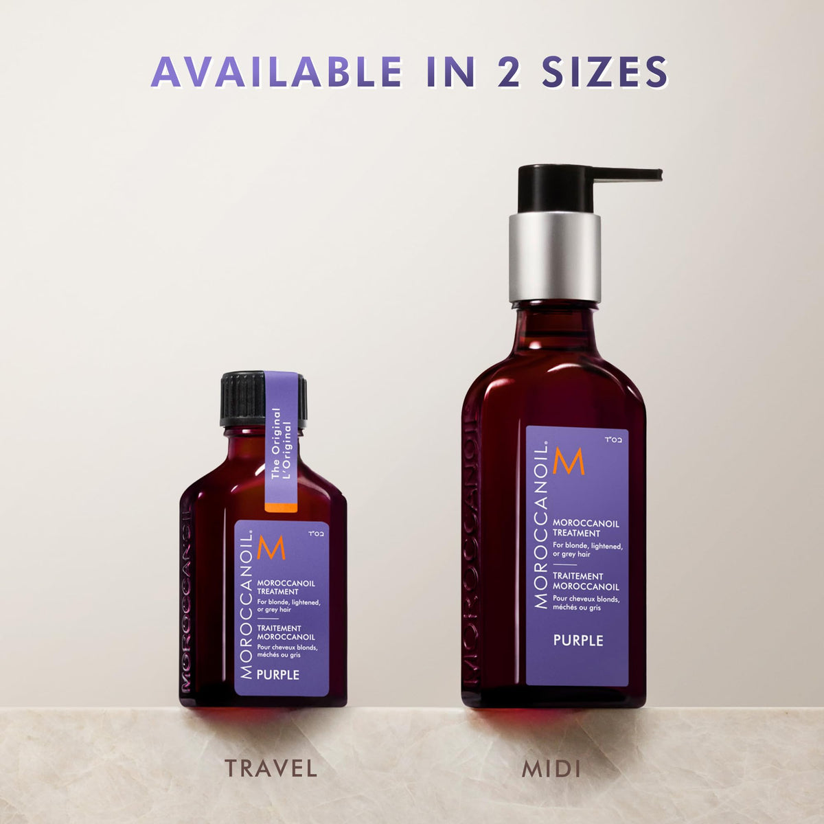 Moroccanoil Treatment Purple Hair Oil for Blonde Hair, 0.85 Fl. Oz. 🍁 All In One Marketplace Canada