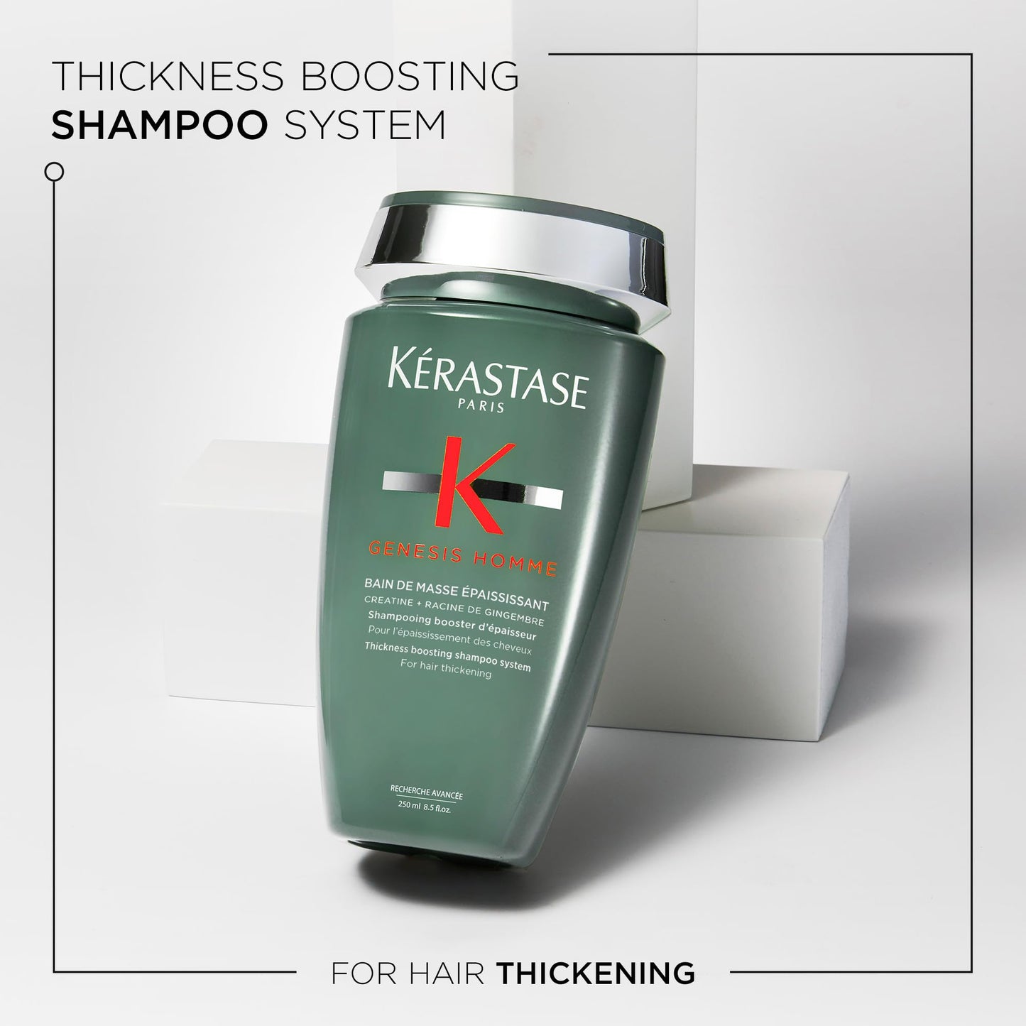 Kérastase Genesis Homme Bain De Masse Epaississant Shampoo for Men, 250 mL 🍁 All In One Marketplace Canada