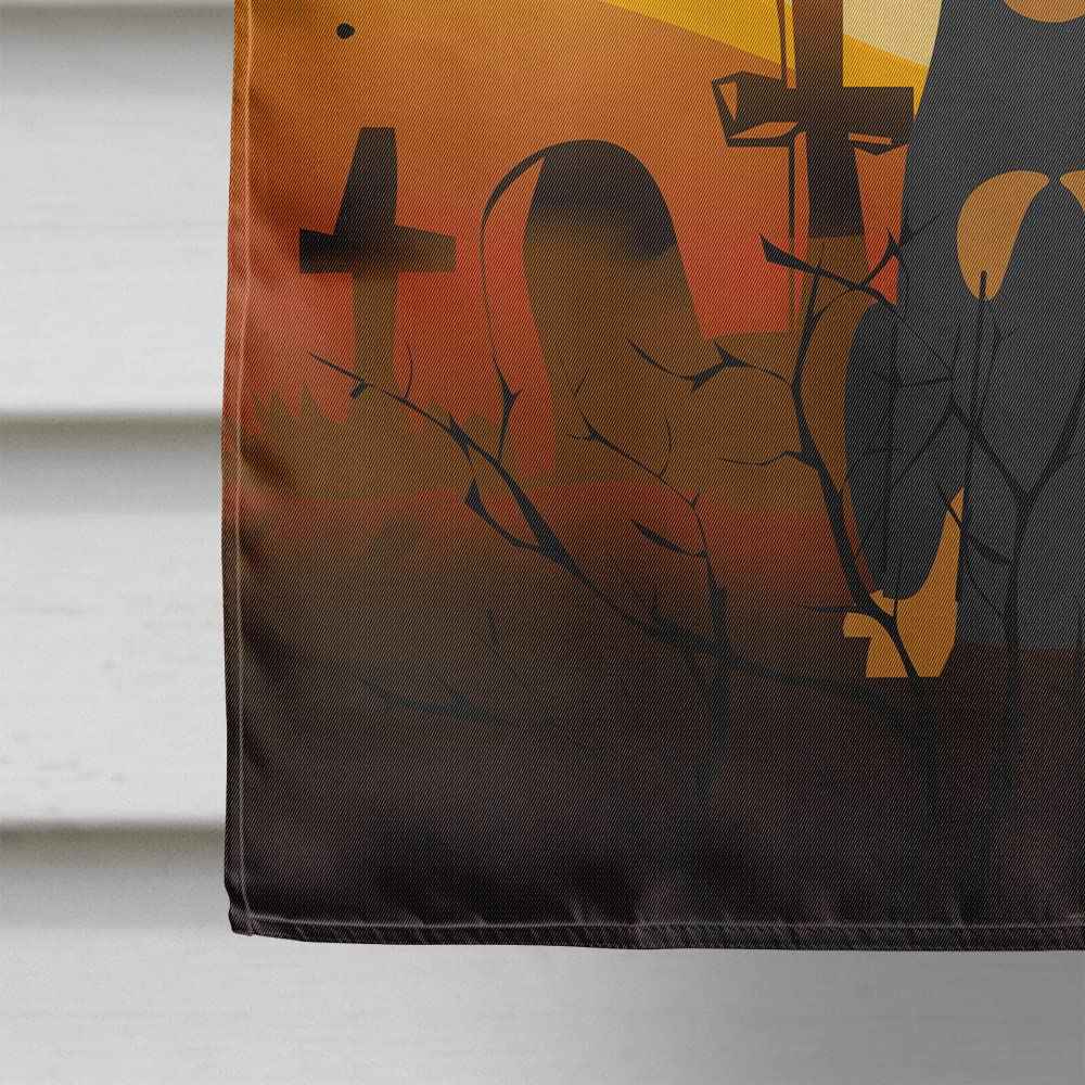 Caroline's Treasures BB4346CHF Halloween Beauce Shepherd Dog Flag Canvas House Size, Large, Multicolor