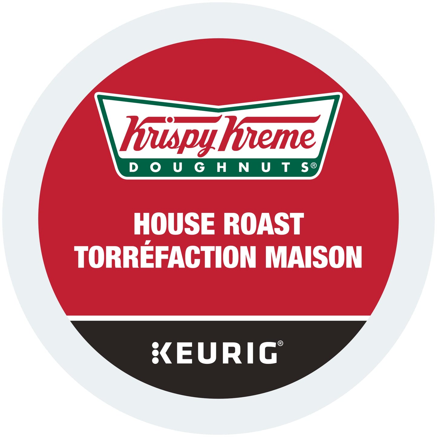 Krispy Kreme Doughnuts Smooth House Roast Single Serve Keurig Certified K-Cup pods for Keurig brewers, 30 Count (Pack of 1) 🍁 All In One Marketplace Canada