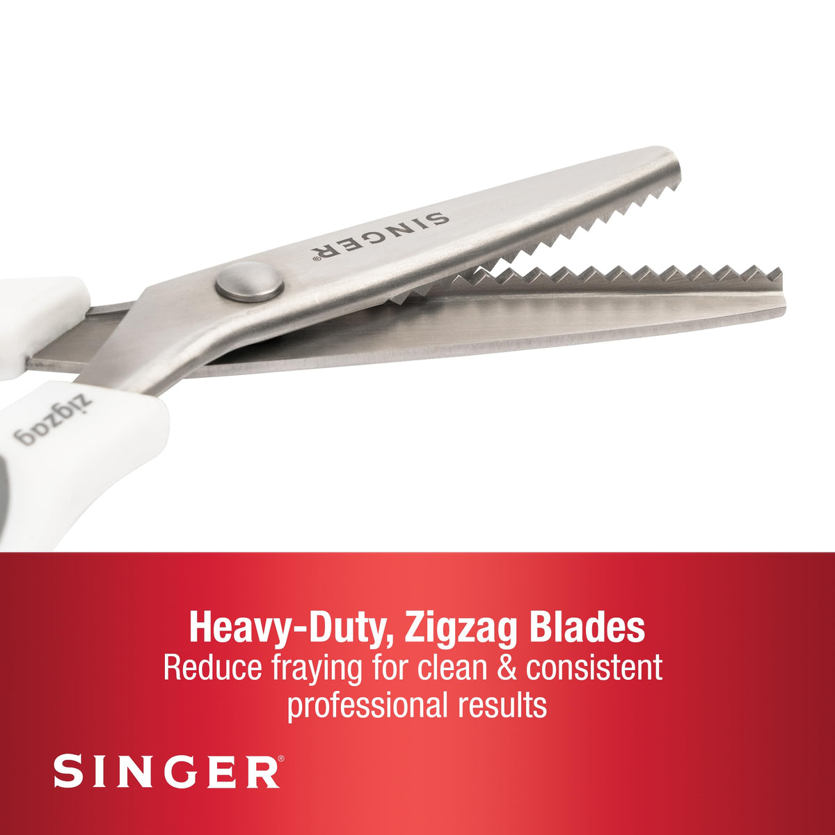 SINGER ProSeries™ 9" Pinking Shears, Stainless Steel No-Fray Zigzag Edge 🍁 All In One Marketplace Canada
