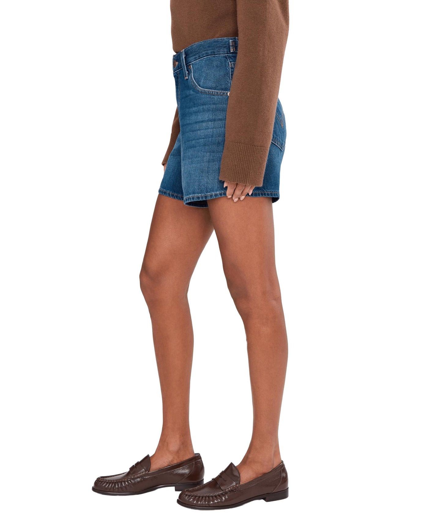 Levi's Womens Cinch Mid-Thigh Short, (New) Kiss Goodbye (Lightweight) (Non-Stretch), 32 🍁 All In One Marketplace Canada