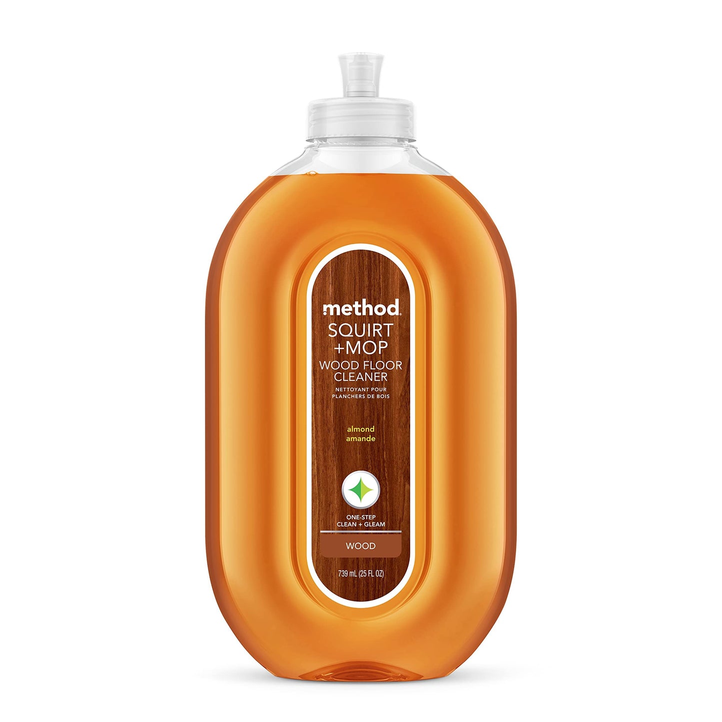 Method Hardwood Floor Cleaner, Squirt + Mop Refill, Use as Laminate or Sealed Wood Floor Cleaner, Almond Scent, 2 Liter Bottle, 1 Pack, Packaging May Vary 🍁 All In One Marketplace Canada