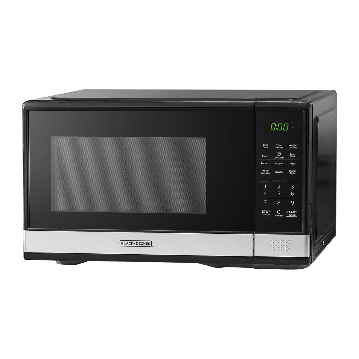 BLACK+DECKER Microwave Oven, 1.1 Cu.ft 900W Digital Stainless Steel 🍁 All In One Marketplace Canada