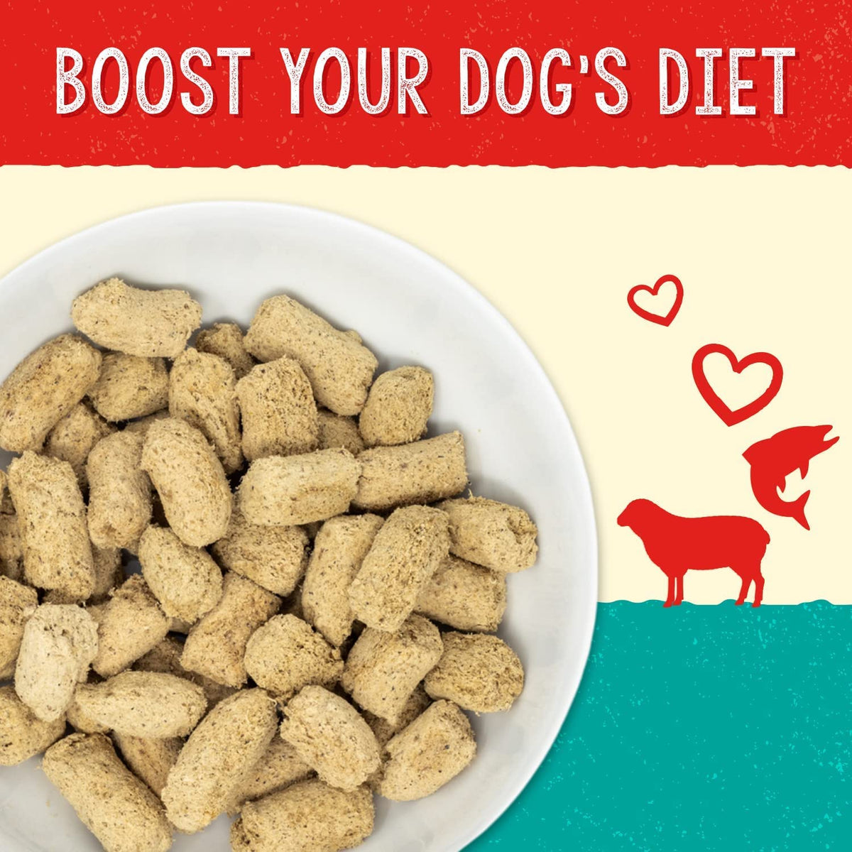 Stella & Chewy's Stella's Solutions Skin & Coat Support Grass-Fed Lamb & Wild-Caught Salmon Dinner Morsels Freeze-Dried Raw Dog Food, 120g 🍁 All In One Marketplace Canada