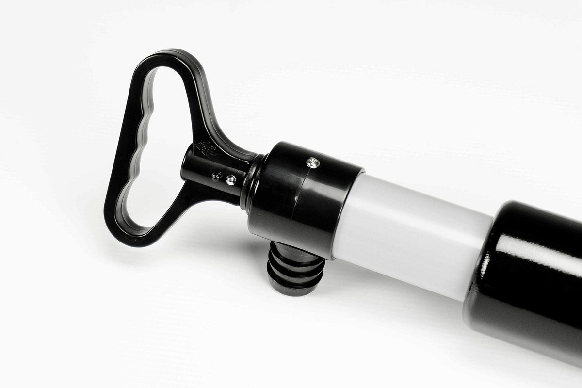 Pelican Bilge Floating Hand Pump - Kayak / Canoe / Boat Water Hose Evacuation (Black & Grey) 🍁 All In One Marketplace Canada