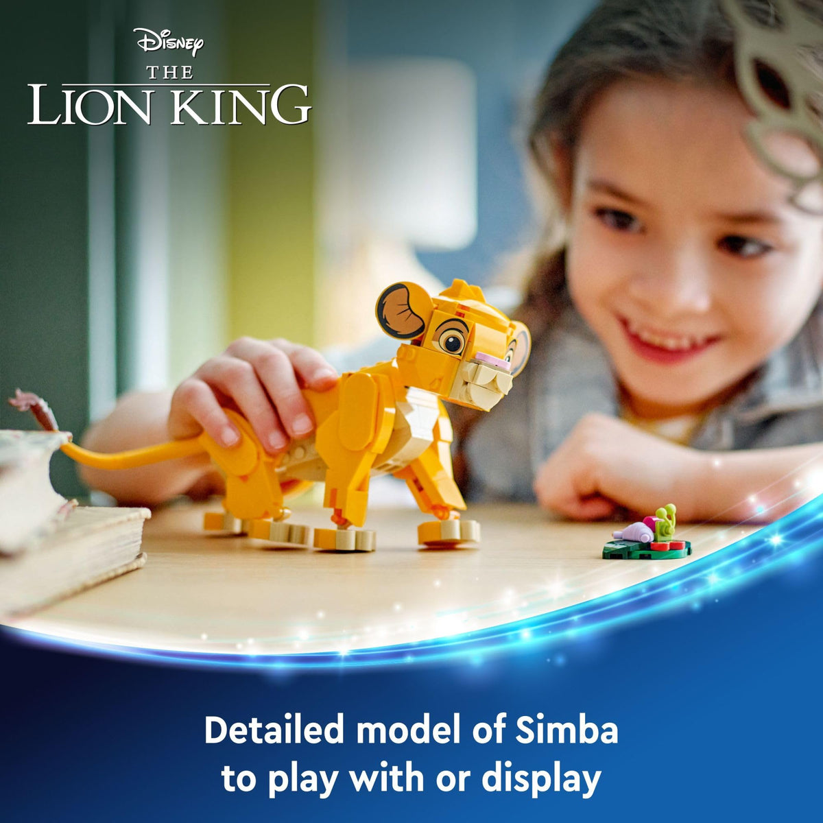 LEGO Disney Simba The Lion King Cub Buildable Disney Toy for Kids, Disney Collection, Lion King Movie Toy, Simba Toy Construction Playset Figure, Fun Gift for Girls and Boys Ages 6 and Up, 43243 🍁 All In One Marketplace Canada