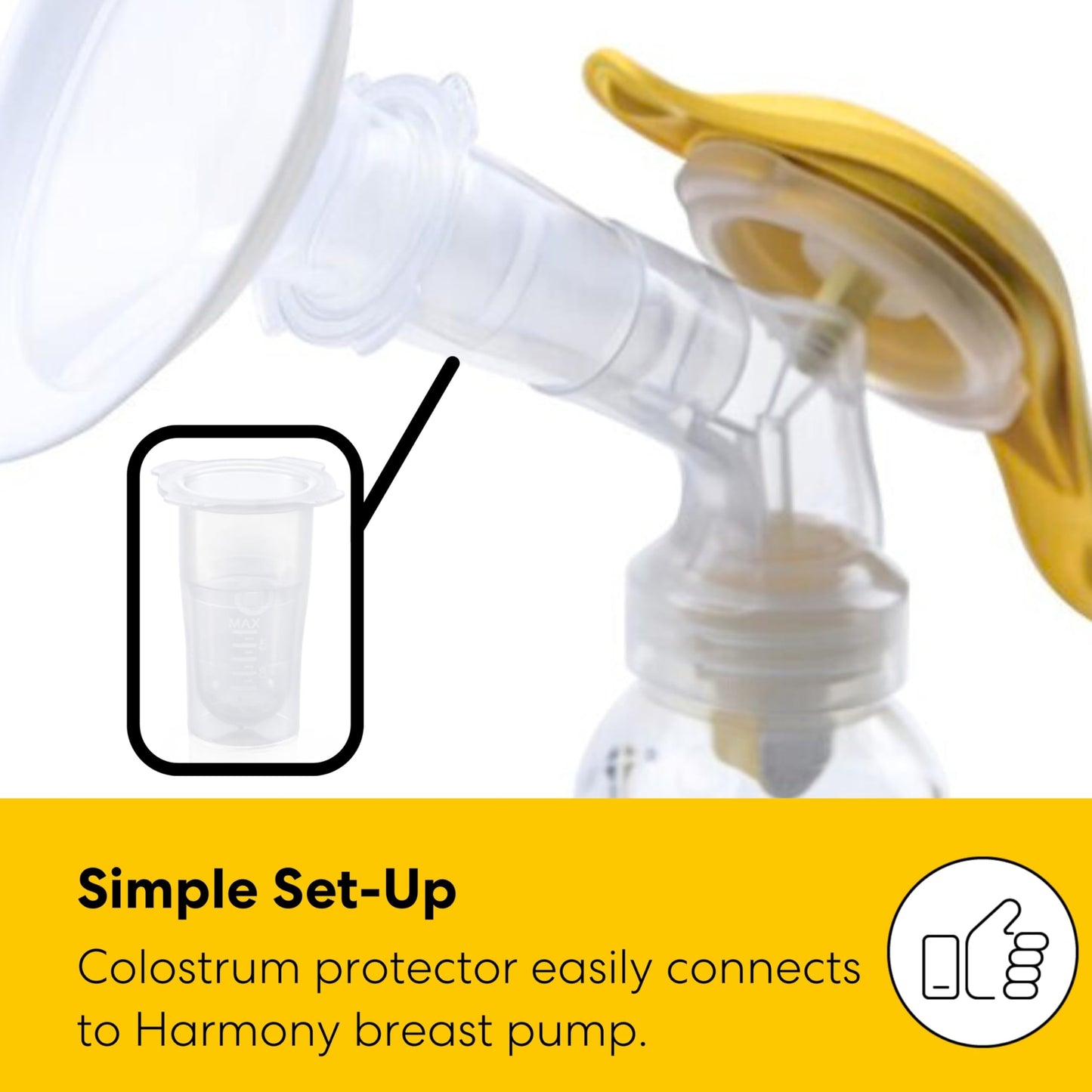 Medela Harmony Manual Breast Pump with Colostrum Collection and Feeding Kit, 4-in-1 Solution, Collect, Store, Feed, and Pump, Includes Colostrum Collectors and Feeding Syringes 🍁 All In One Marketplace Canada