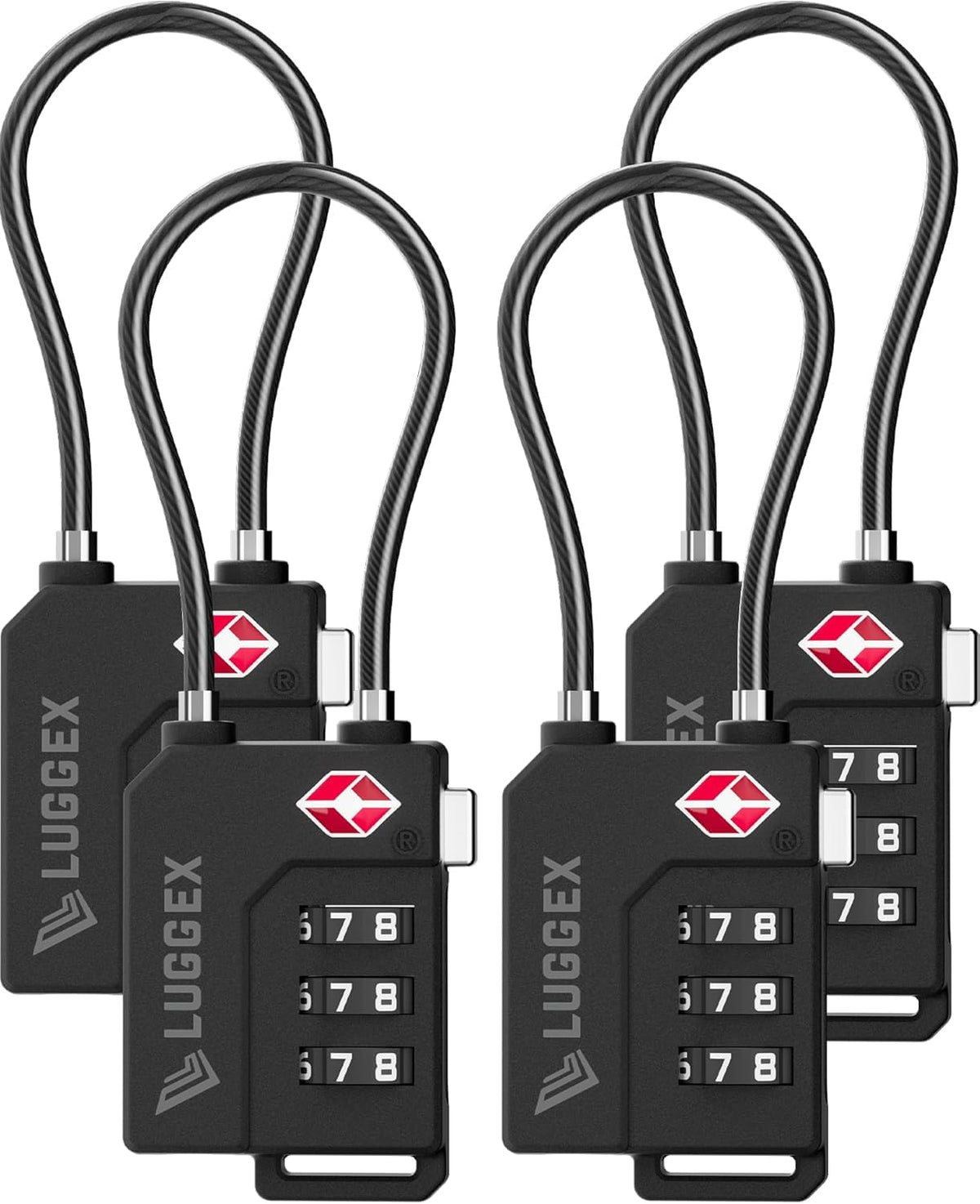 LUGGEX Luggage Lock, TSA Locks for Luggage, Suitcases Locks TSA Approved 🍁 All In One Marketplace Canada
