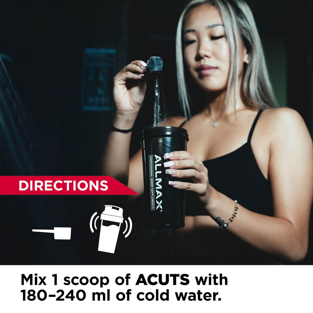 ALLMAX ACUTS Amino Energy Powder with Amino Acids Supplement, Watermelon, 36 Servings, Caffeine, Green Coffee Extract, 2000 mg Taurine, L-Carnitine, Sugar Free, Gluten & Dye Free, Amino Acid Drink 🍁 All In One Marketplace Canada
