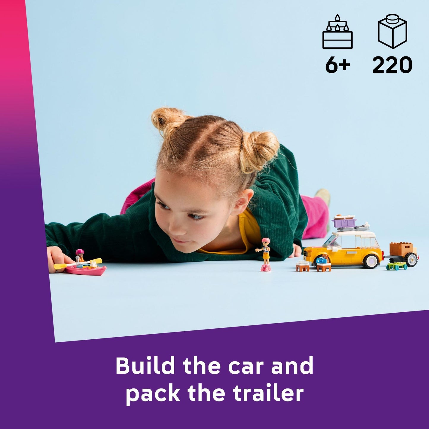 LEGO Friends Friendship Road-Trip Travel Car Toy - Buildable Storytelling Playset with Pretend Play Toys and Puppy Figurine - Fun Birthday Gift Idea for Girls & Boys, Ages 6+ - 42659 🍁 All In One Marketplace Canada