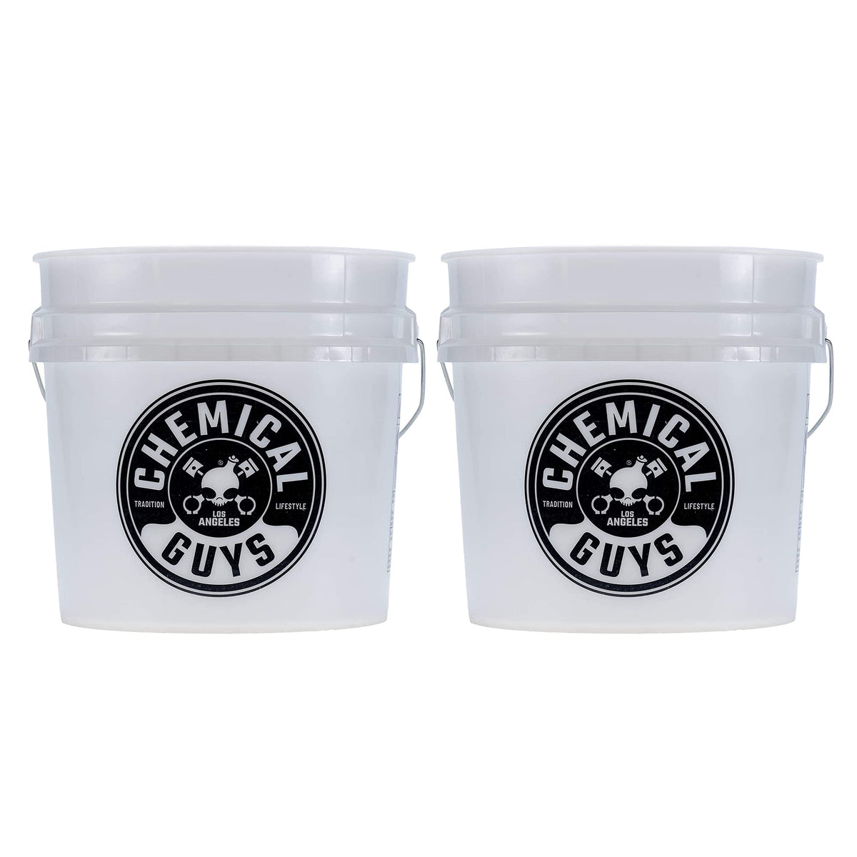 Chemical Guys Heavy Duty Ultra Clear Detailing Bucket for Cars, Trucks, SUVs, Motorcycles, RVs & More, 4.25 Gallon (2 Pack) 🍁 All In One Marketplace Canada