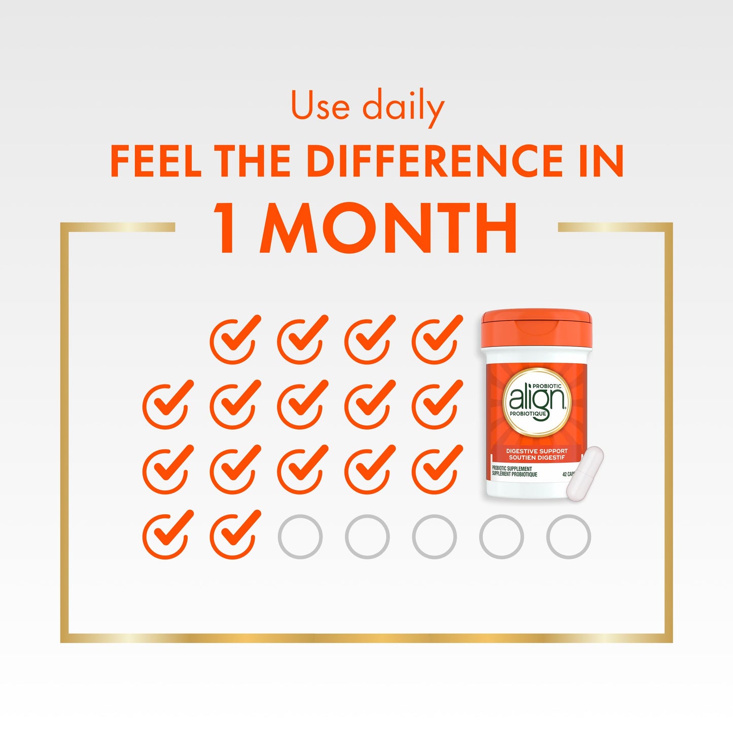Align Probiotic Digestive Support, IBS Symptom Relief: Gas, Abdominal Discomfort, Bloating, Helps Healthy Intestinal Flora for Women & Men, 42 Capsules 🍁 All In One Marketplace Canada