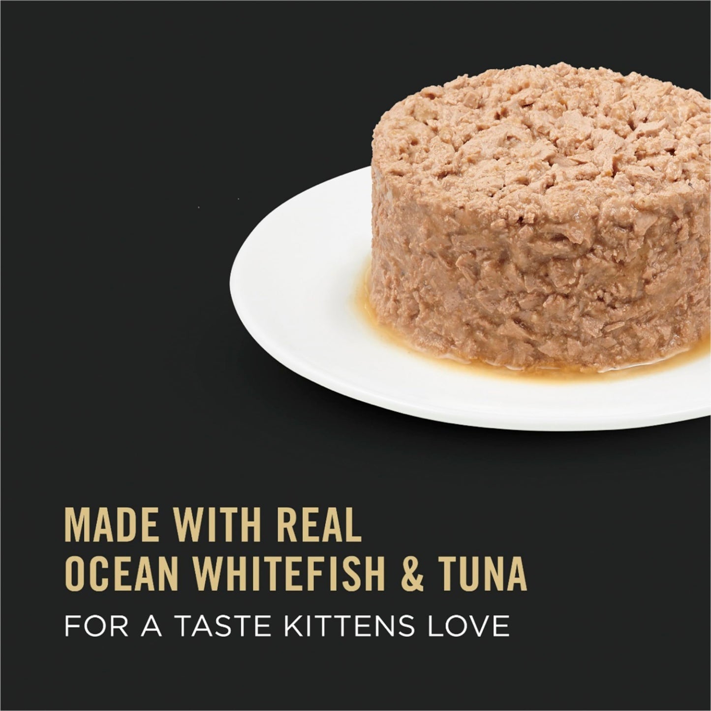 Purina Pro Plan Wet Cat Food, Focus, Kitten Ocean Whitefish and Tuna Entrée, 3-Ounce Can, Pack of 24 🍁 All In One Marketplace Canada