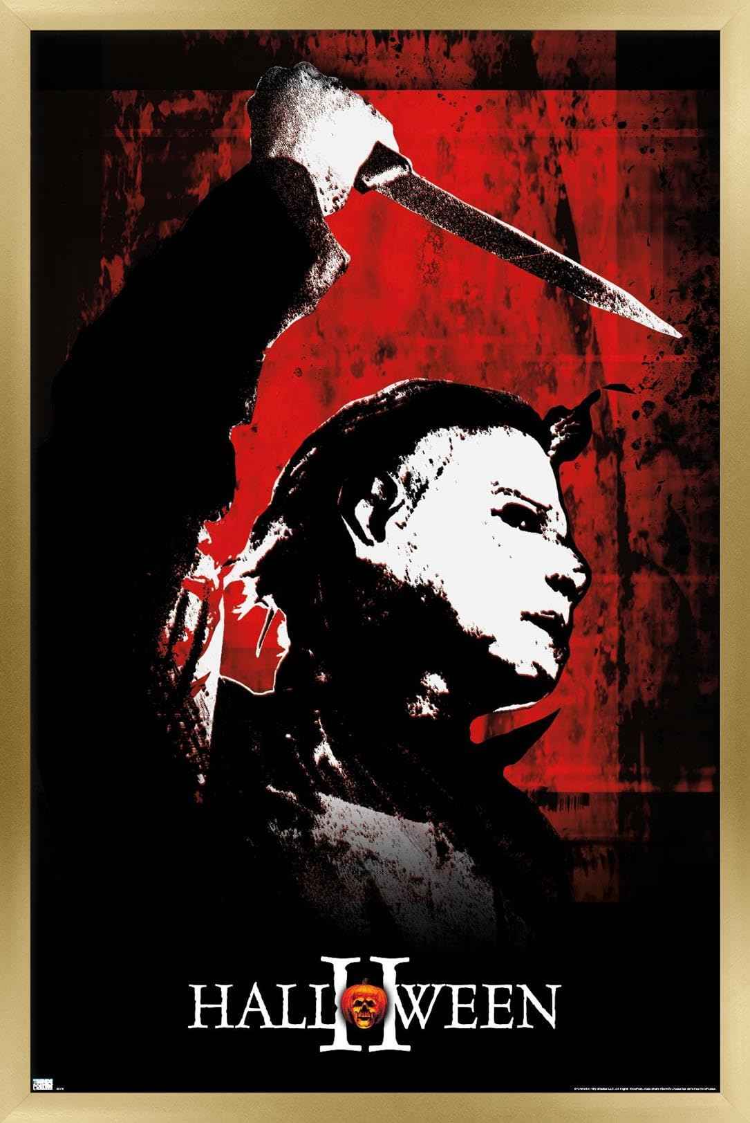 Halloween II - Red Wall Poster