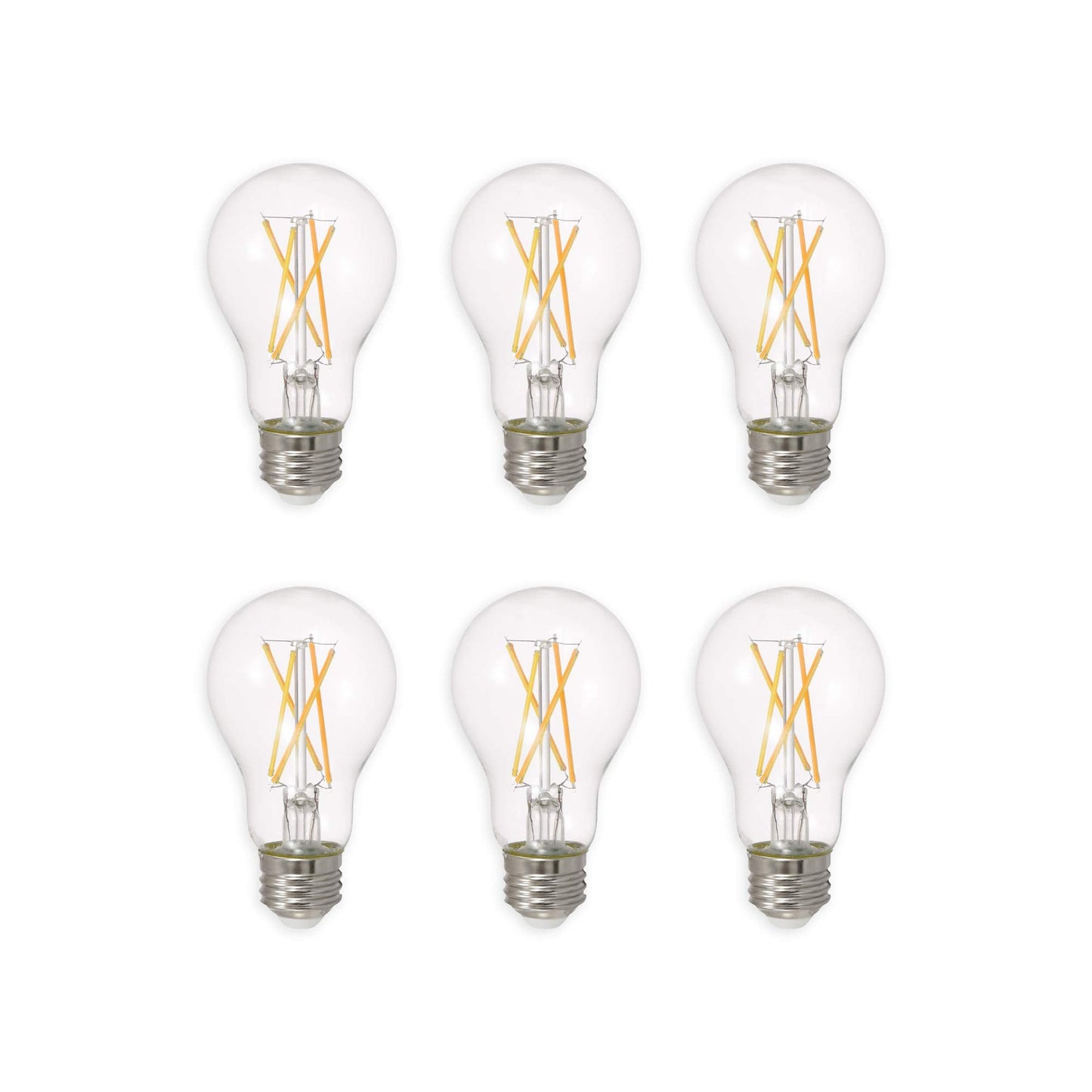 Sylvania LED TruWave Natural Series Light Bulb, 60W Equivalent, Efficient 8W A19, Medium Base, Dimmable, 800 Lumens, 2700K, Soft White, Clear - 6 Count (Pack of 1) (40806) 🍁 All In One Marketplace Canada