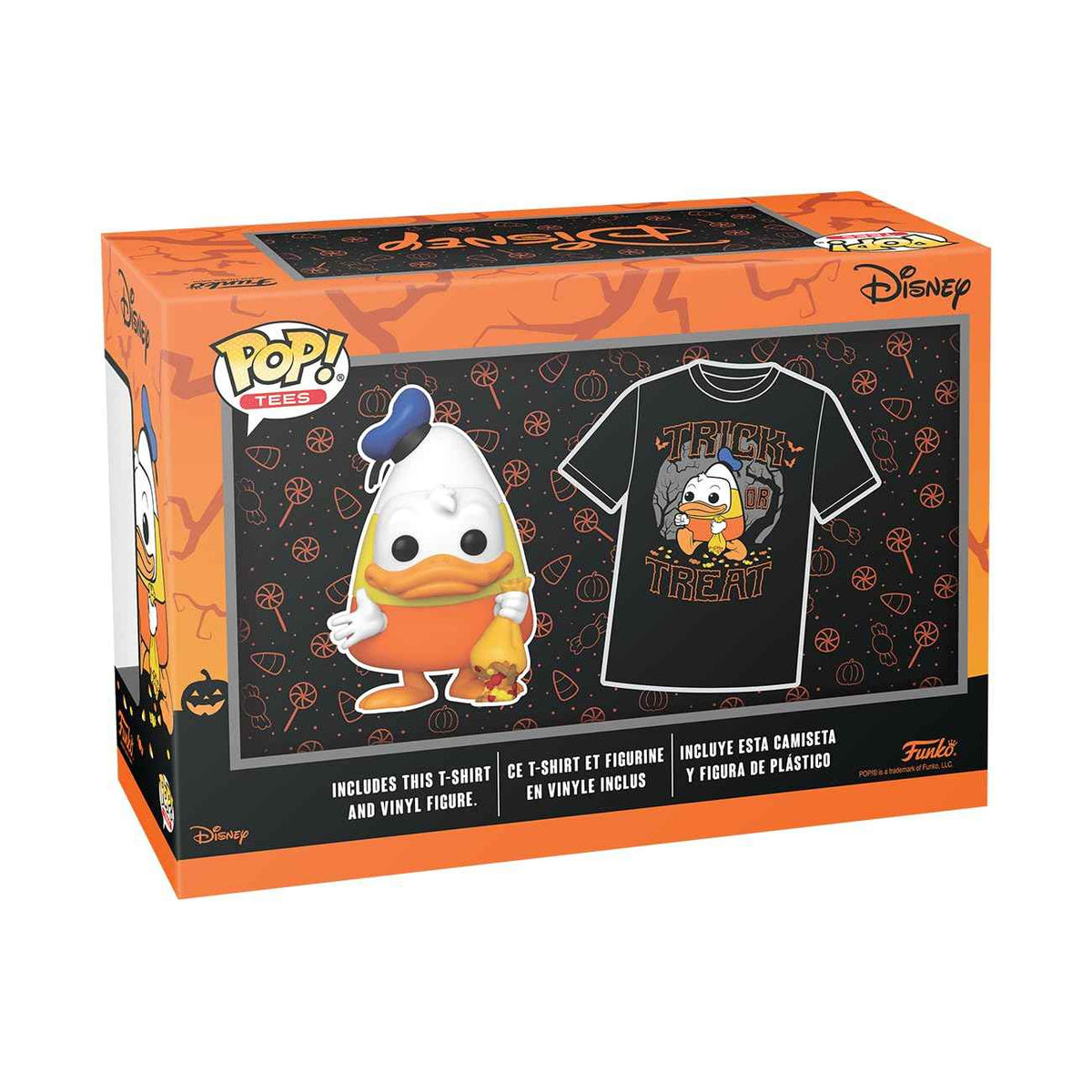 Funko Pop! & Tee: Disney - Halloween Donald Duck - S
