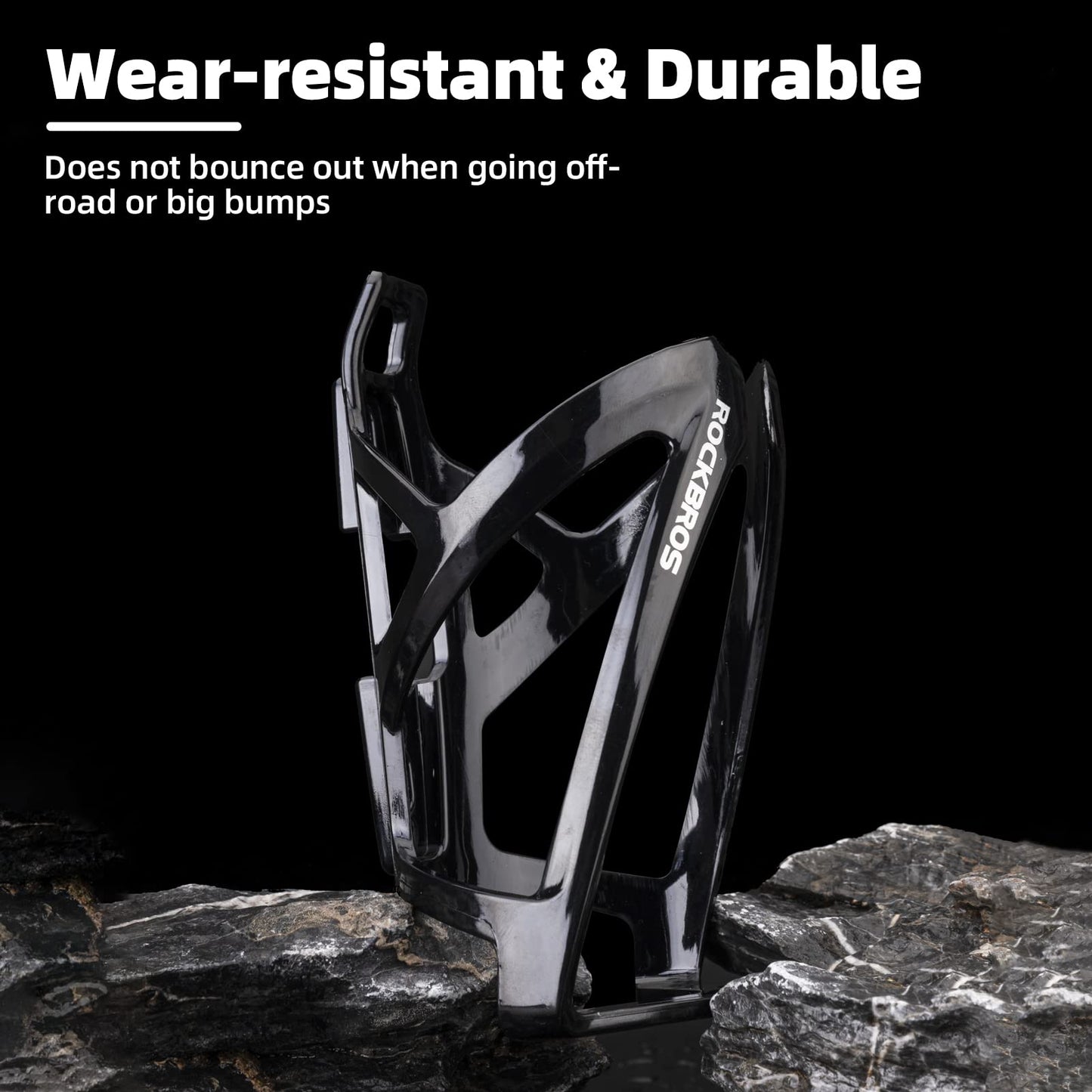 ROCKBROS Bike Water Bottle Holder Ultra-Light Bicycle Bottle Cages with Screws Tool, Universal Bike Cup Holder for Road MTB Mountain Bikes Cycling Accessories（2 Pack） 🍁 All In One Marketplace Canada