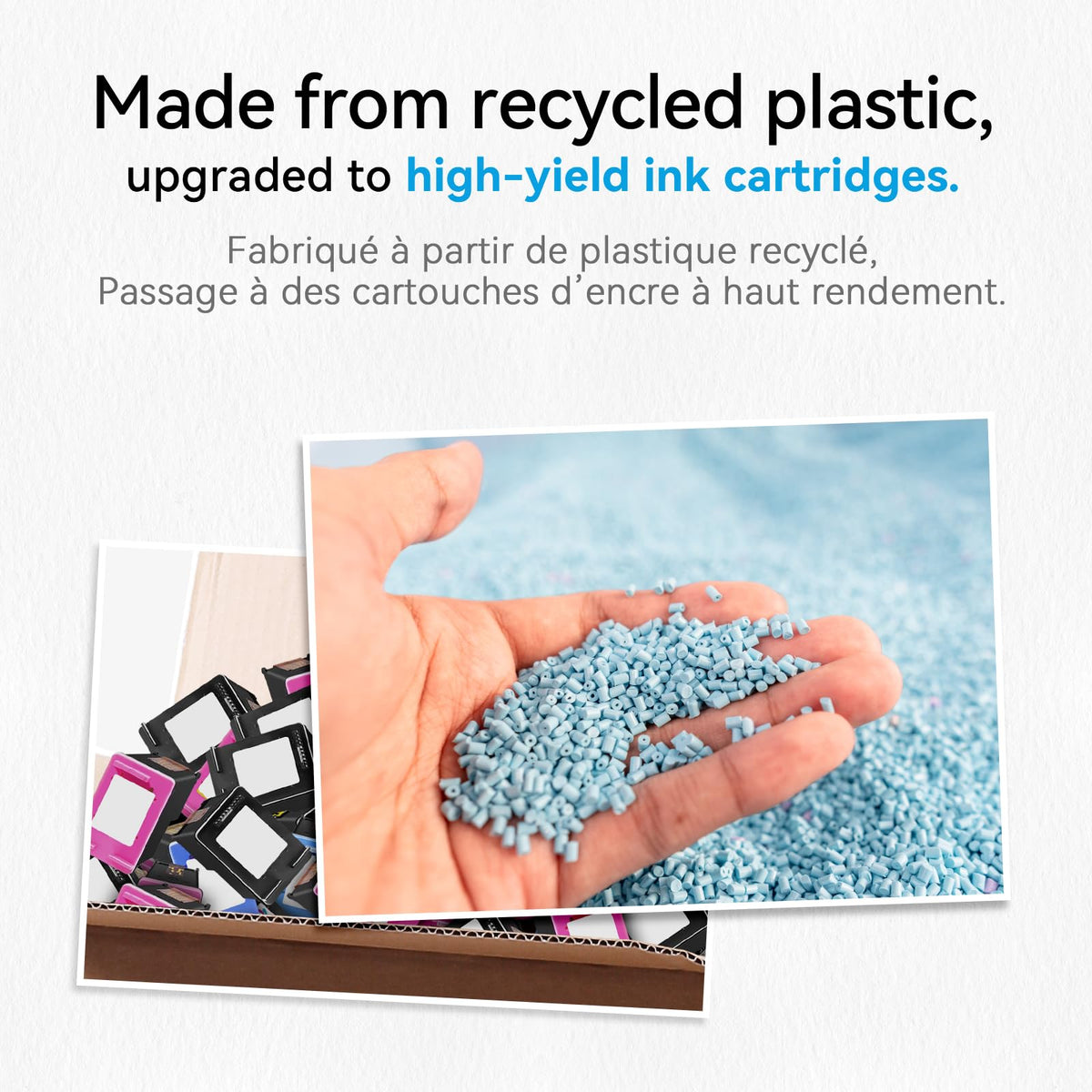 63XL Ink Cartridge Black for HP 63 Ink Cartridges for HP63 for HP63XL Black, Compatible for HP Envy 4520 4522 Officejet 3830 5255 3833 4650 DeskJet 3630 3632 1112 Printer 🍁 All In One Marketplace Canada