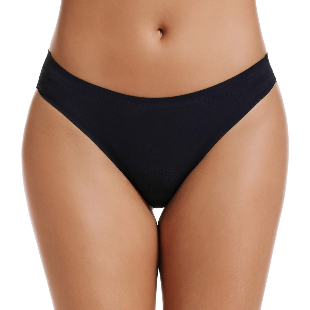 VOENXE Seamless Women Underwear Thongs,No Show Ladies Panties,Breathable Active Sports Thong,Invisible Workout Undies 5 Pack 🍁 All In One Marketplace Canada