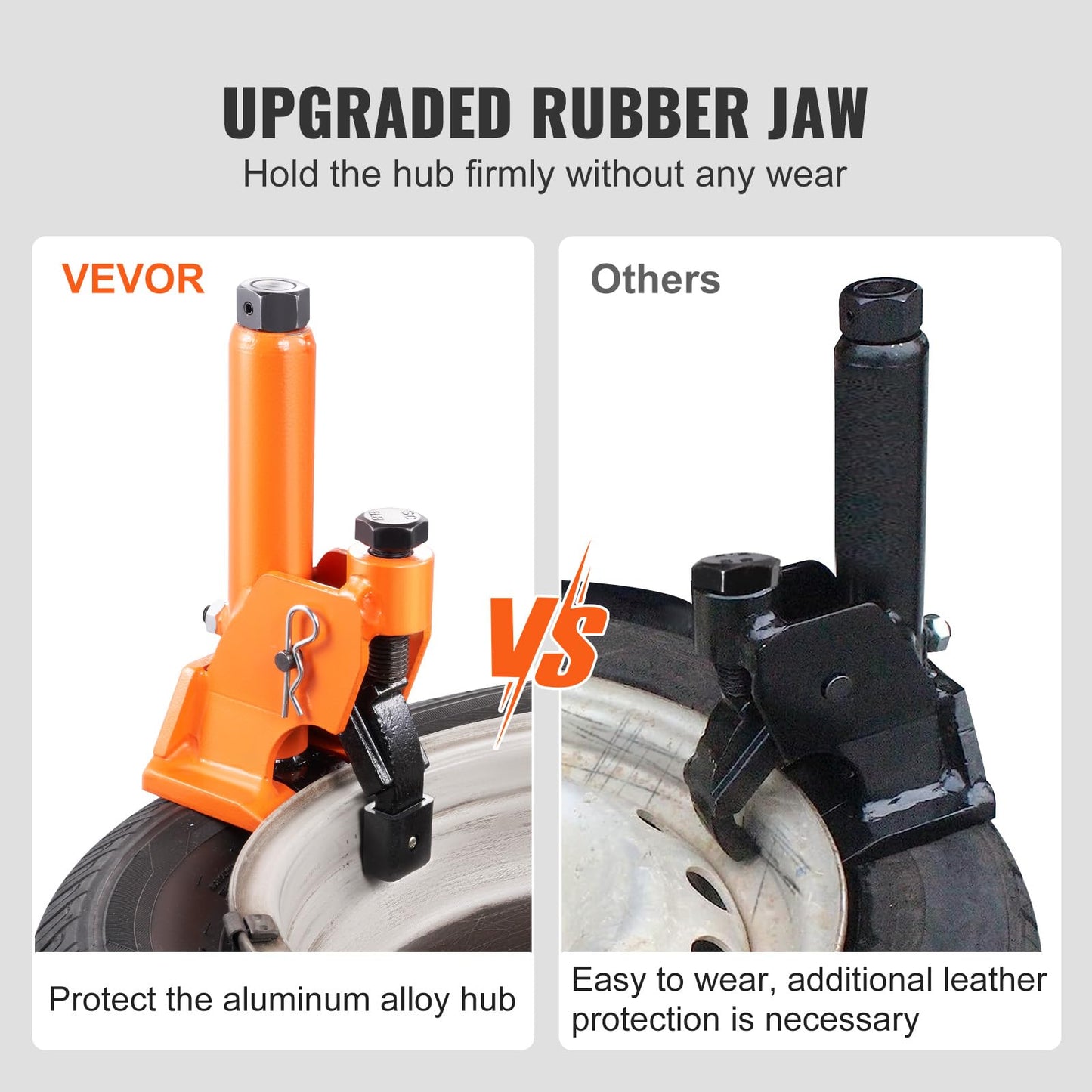 VEVOR Manual Tire Bead Breaker, 38"-42" Tires Changer Tool with Rubber Pad, Protect Aluminum Alloy Hubs, Easy-Operated Tire Repair Tool for ATVs/UTVs, Tractors, Trucks, Cars, Heavy Duty Tires 🍁 All In One Marketplace Canada