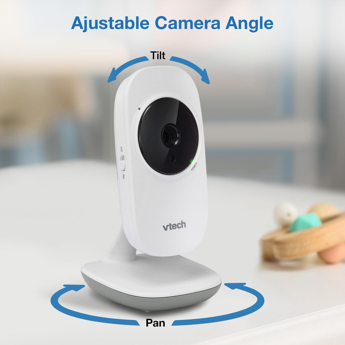 VTech VM819-2 Baby Monitor, 2.8” Screen, 2 Cameras, 1000ft Range, Night Vision, 2-Way Audio, Temperature Sensor, Lullabies, Secured Transmission No WiFi 🍁 All In One Marketplace Canada