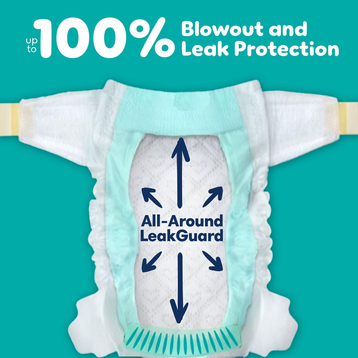 Pampers Swaddlers Diapers, Size 1, Absorbent, Keeps Baby Dry and Comfortable, Skin Safe Disposable Baby Diaper, 1 Pack (Count of 198) 🍁 All In One Marketplace Canada