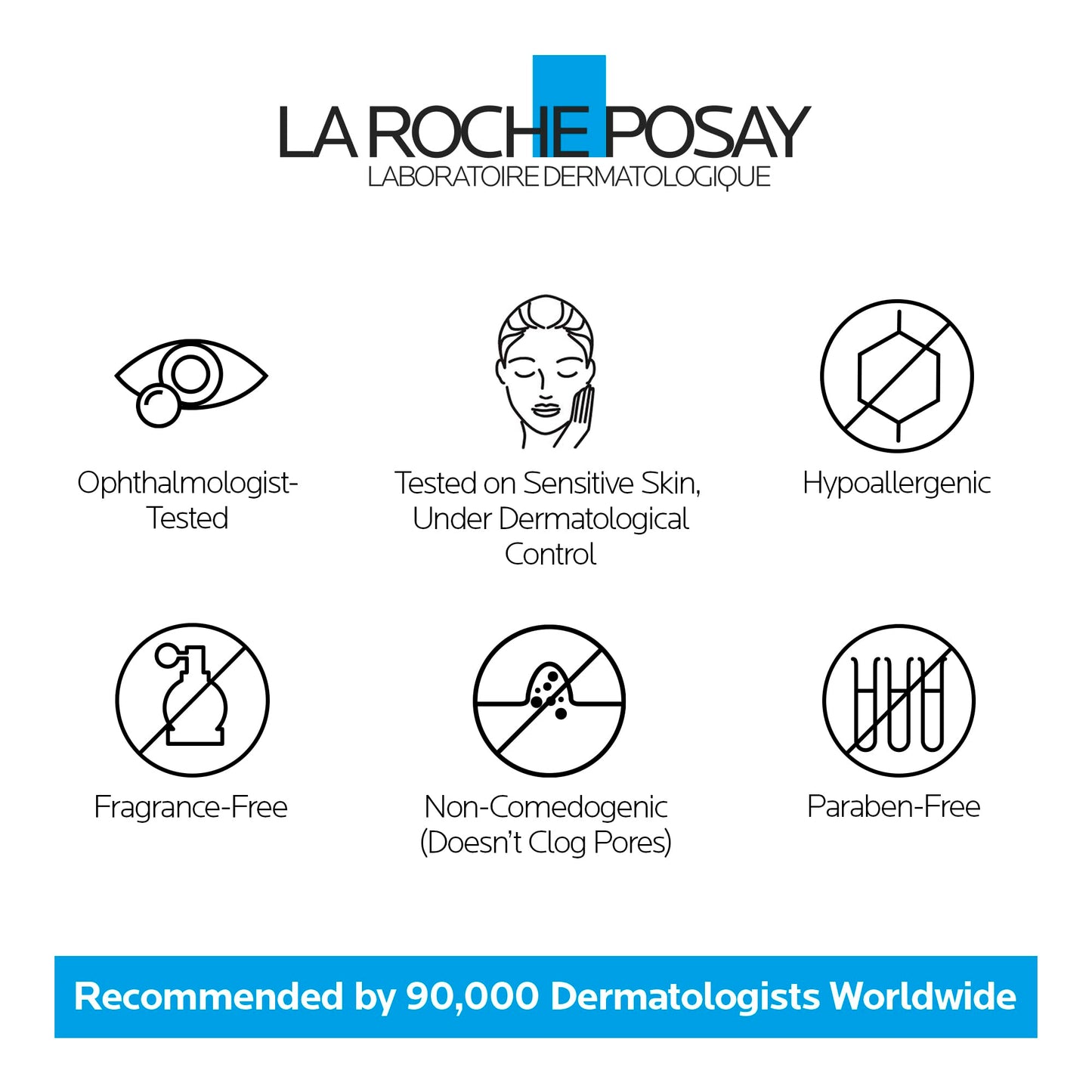 La Roche-Posay Eye Cream for Sensitive Skin, Toleriane Dermallergo Eye Cream, Intense Soothing Care with Shea Butter and Glycerin, Allergy Tested & Fragrance Free, 20ml 🍁 All In One Marketplace Canada