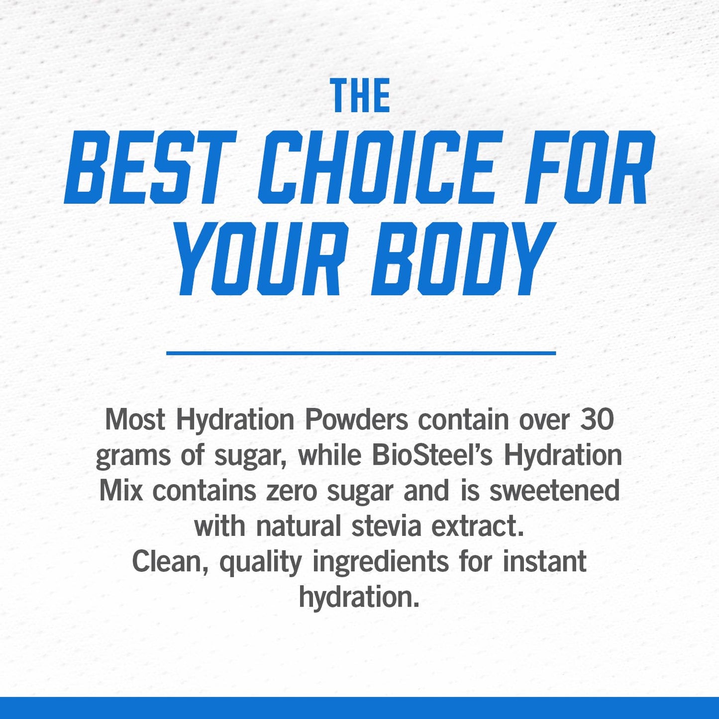 BioSteel Electrolyte Hydration Mix, Blue Raspberry, 12 Sticks, Zero Sugar 🍁 All In One Marketplace Canada