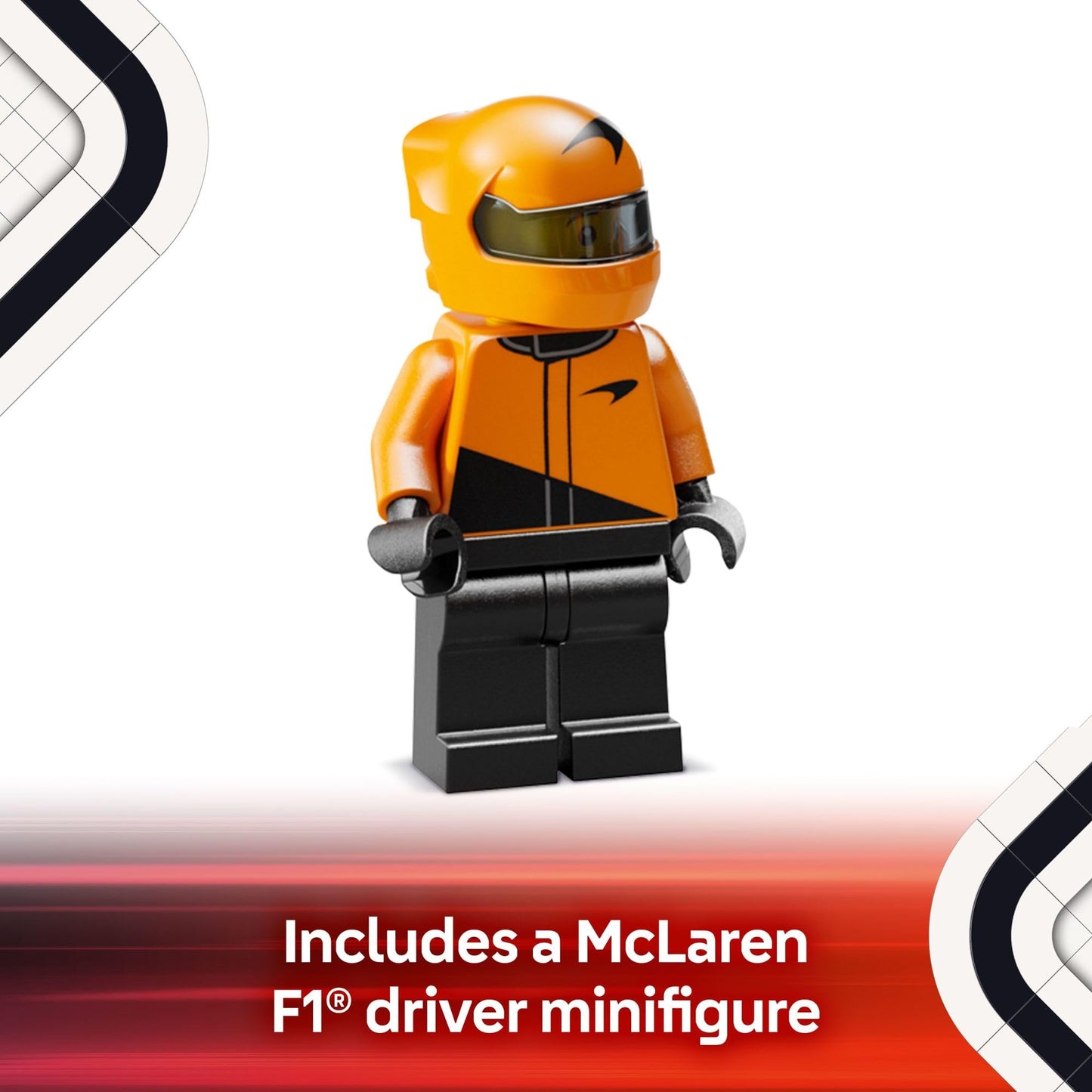 LEGO Speed Champions McLaren F1 Team MCL38 Race Car Toy - Building Set for Kids, Boys & Girls, Ages 10+ - Toy Car for F1 Fans - Gift Idea for Birthday - 77251 🍁 All In One Marketplace Canada