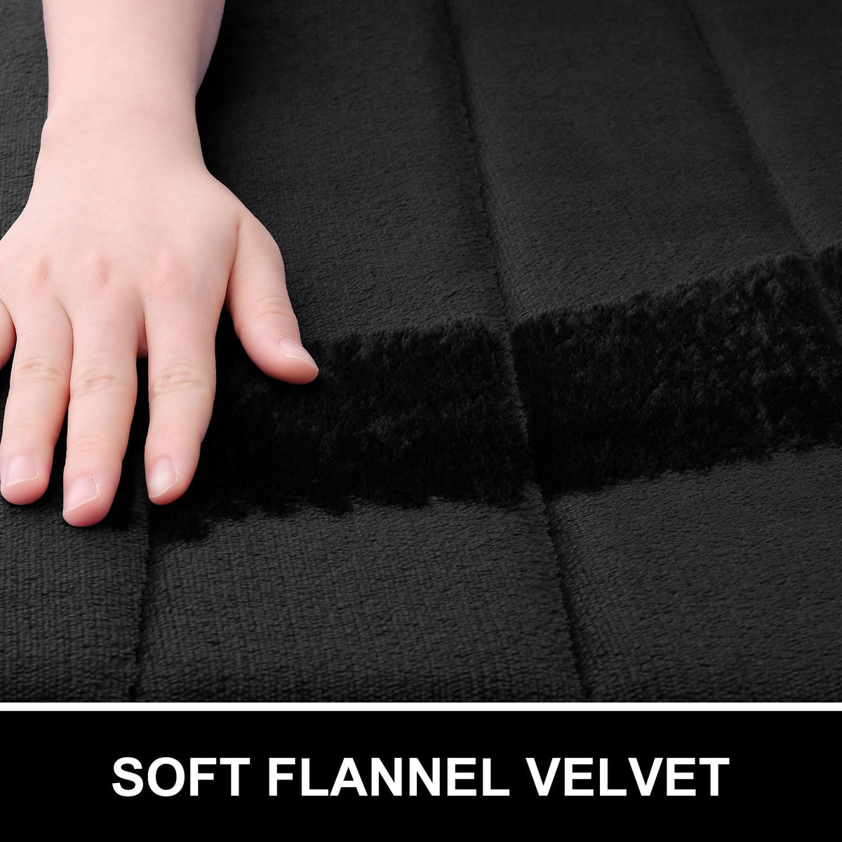 OLANLY Soft Memory Foam Bath Mat, Non-Slip and Super Absorbent Bathroom Mat, Machine Washable Quick Dry Bath Mats for Bathroom, Shower, and Tub, 16" x 24", Black 🍁 All In One Marketplace Canada