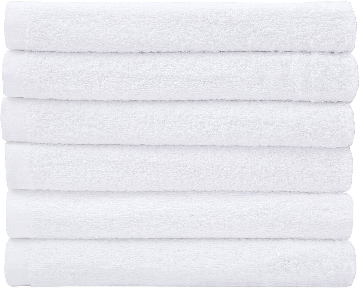 Utopia Towels - Cotton Washcloths Set - 100% Ring Spun Cotton, Premium Quality Flannel Face Cloths, Highly Absorbent and Soft Feel Fingertip Towels (24 Pack, White) 🍁 All In One Marketplace Canada