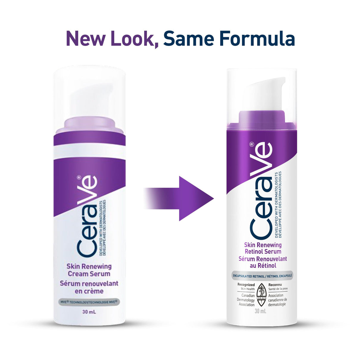 CeraVe Retinol Serum for Face, Skin Renewing Retinol & Hyaluronic Acid Serum for Men & Women. Anti Aging to Improve Appearance of Fine Lines & Wrinkles. Fragrance-Free & Non-Comedogenic. 30mL 🍁 All In One Marketplace Canada