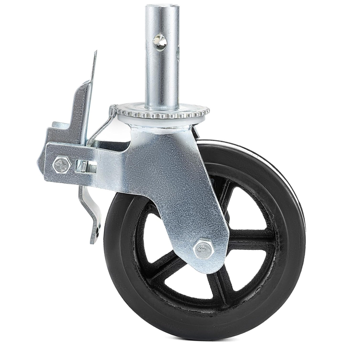 VEVOR 4 Pack 8 Inch Iron Core Polyurethane Swivel Caster with Dual Locking Brake Adjustable Legs 1100LBS Capacity per Wheel 🍁 All In One Marketplace Canada