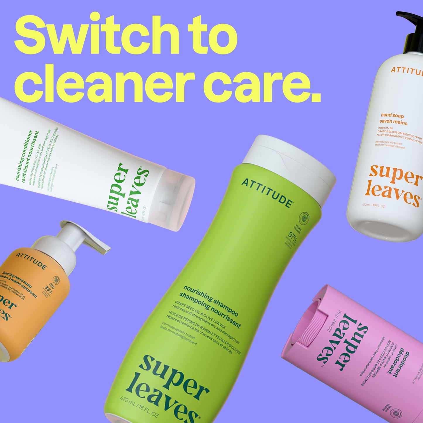 ATTITUDE Liquid Hand Soap, Made in Canada, EWG Verified, Plant and Mineral-Based, Vegan Personal Care Products, Pear & Amber Scent, Bulk Refill Format, 2 Litre 🍁 All In One Marketplace Canada
